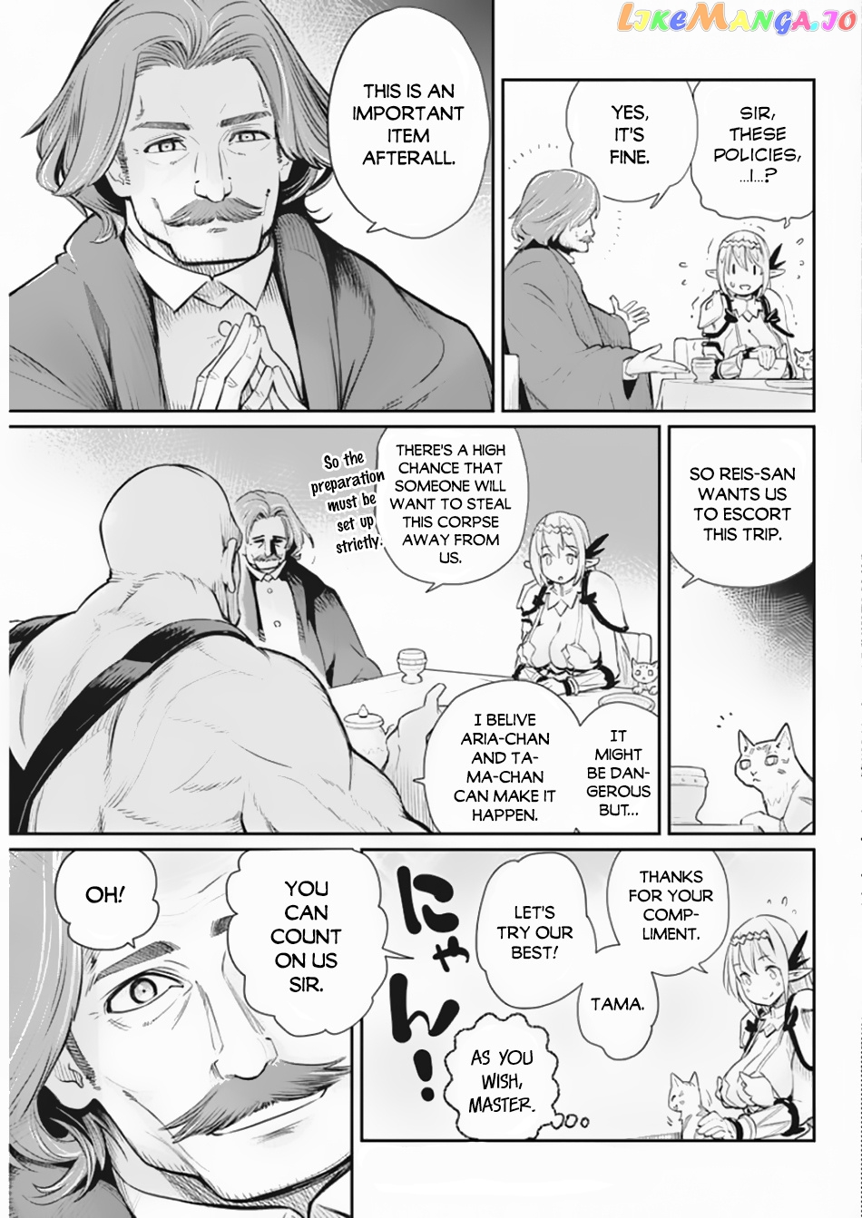 I Am Behemoth Of The S Rank Monster But I Am Mistaken As A Cat And I Live As A Pet Of Elf Girl chapter 27 - page 4