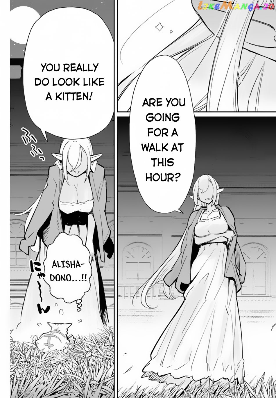 I Am Behemoth Of The S Rank Monster But I Am Mistaken As A Cat And I Live As A Pet Of Elf Girl chapter 47 - page 17