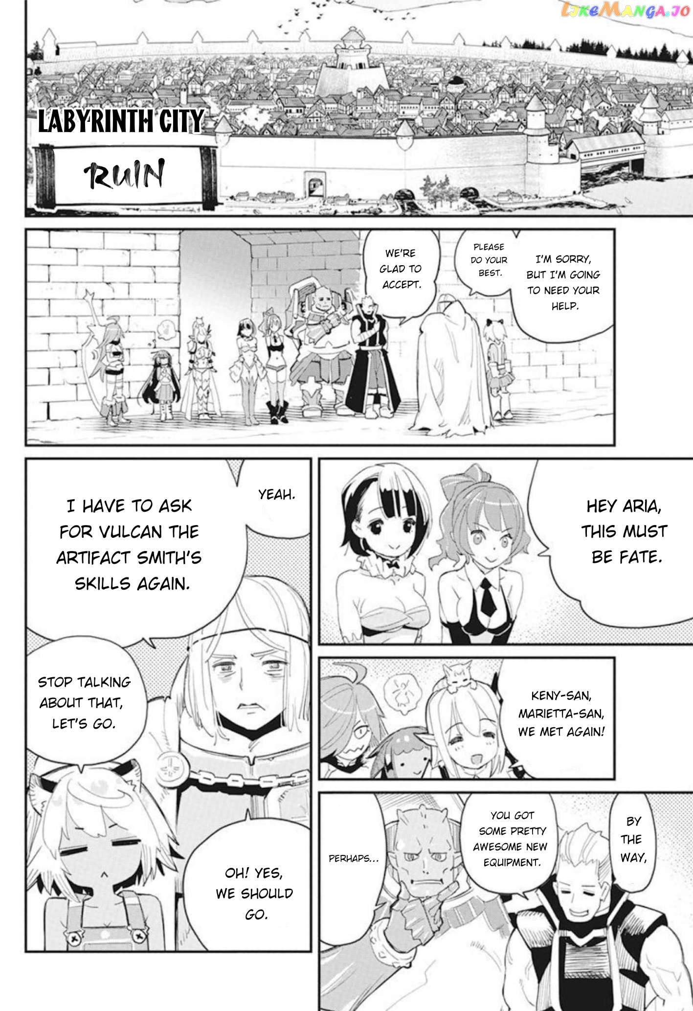 I Am Behemoth Of The S Rank Monster But I Am Mistaken As A Cat And I Live As A Pet Of Elf Girl chapter 48 - page 9
