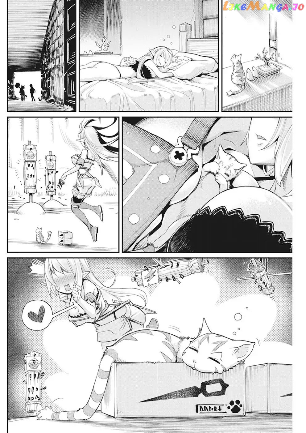 I Am Behemoth Of The S Rank Monster But I Am Mistaken As A Cat And I Live As A Pet Of Elf Girl chapter 9 - page 13
