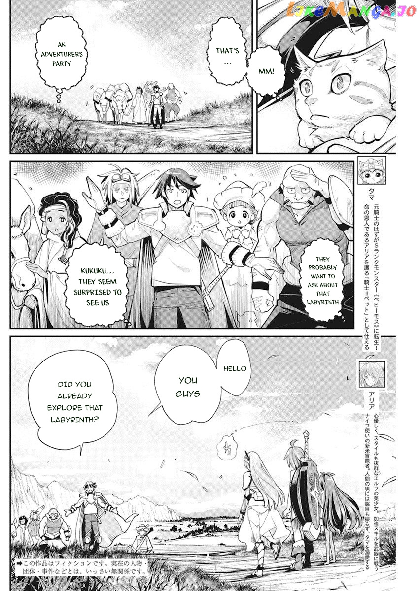 I Am Behemoth Of The S Rank Monster But I Am Mistaken As A Cat And I Live As A Pet Of Elf Girl chapter 31 - page 3