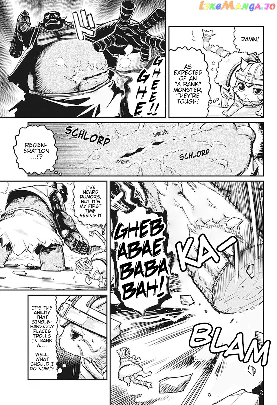 I Am Behemoth Of The S Rank Monster But I Am Mistaken As A Cat And I Live As A Pet Of Elf Girl chapter 14 - page 4