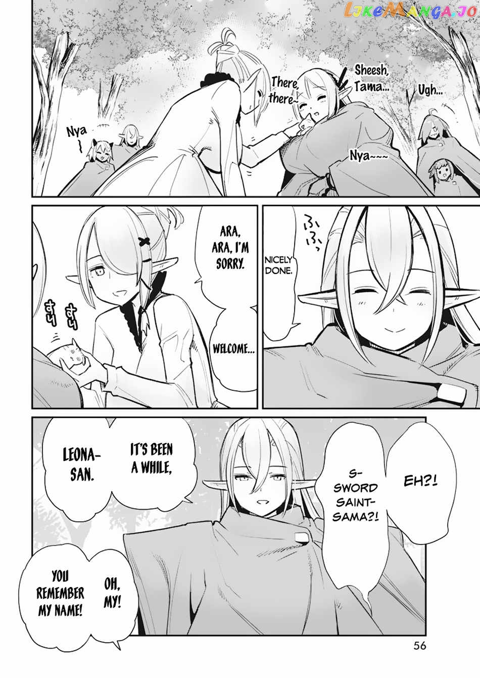 I Am Behemoth Of The S Rank Monster But I Am Mistaken As A Cat And I Live As A Pet Of Elf Girl chapter 55 - page 5