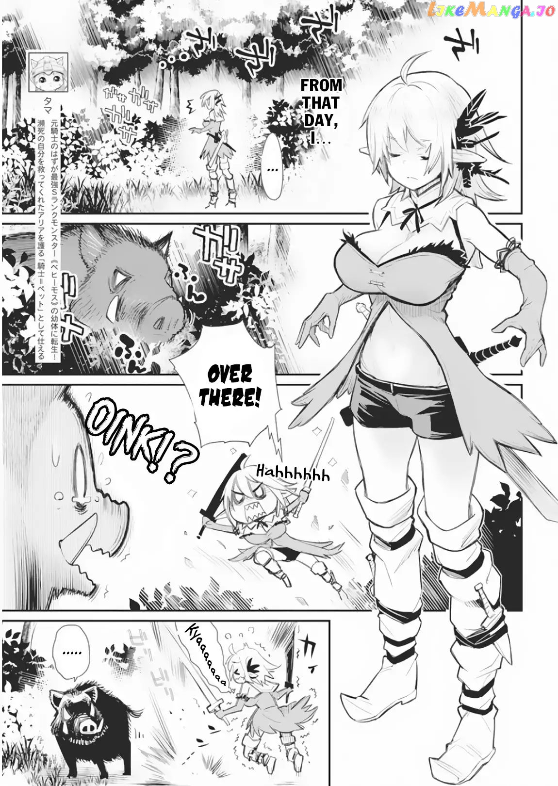 I Am Behemoth Of The S Rank Monster But I Am Mistaken As A Cat And I Live As A Pet Of Elf Girl chapter 17 - page 5