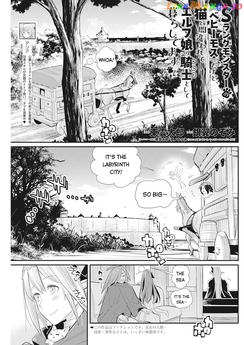 I Am Behemoth Of The S Rank Monster But I Am Mistaken As A Cat And I Live As A Pet Of Elf Girl chapter 37 - page 2