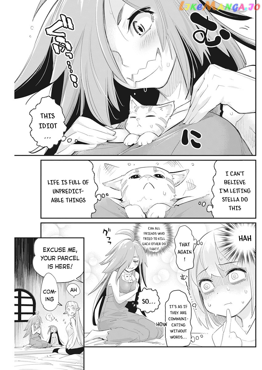 I Am Behemoth Of The S Rank Monster But I Am Mistaken As A Cat And I Live As A Pet Of Elf Girl chapter 38 - page 13