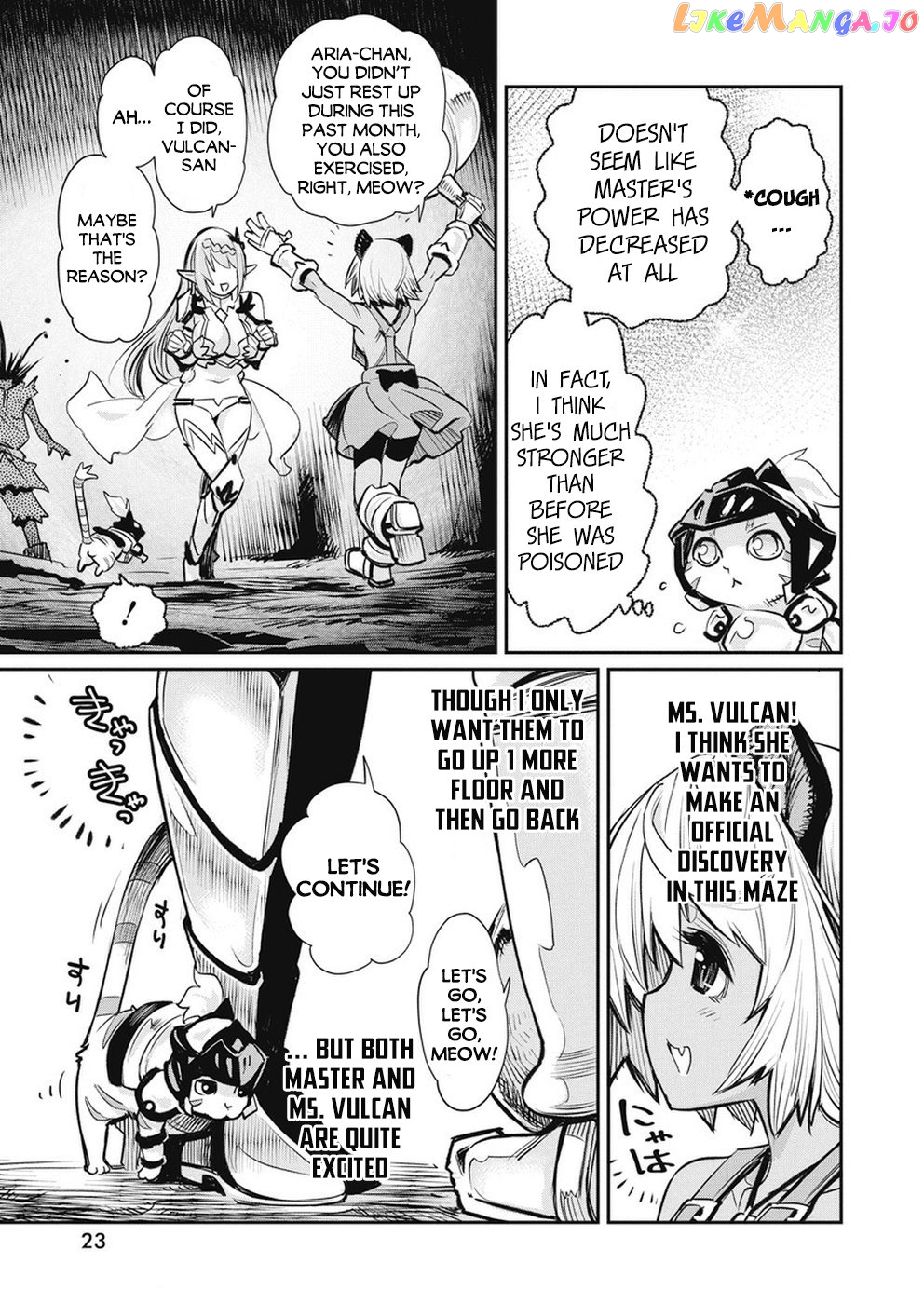 I Am Behemoth Of The S Rank Monster But I Am Mistaken As A Cat And I Live As A Pet Of Elf Girl chapter 20 - page 12