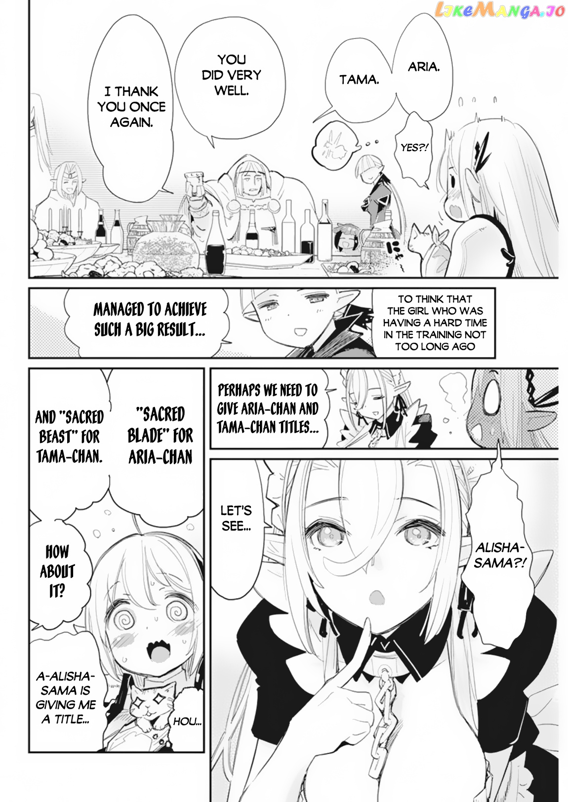 I Am Behemoth Of The S Rank Monster But I Am Mistaken As A Cat And I Live As A Pet Of Elf Girl chapter 59 - page 21