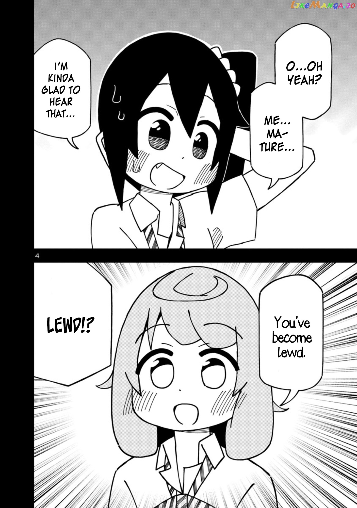 Kawaii Kouhai ni Iwasaretai chapter 84 - page 4