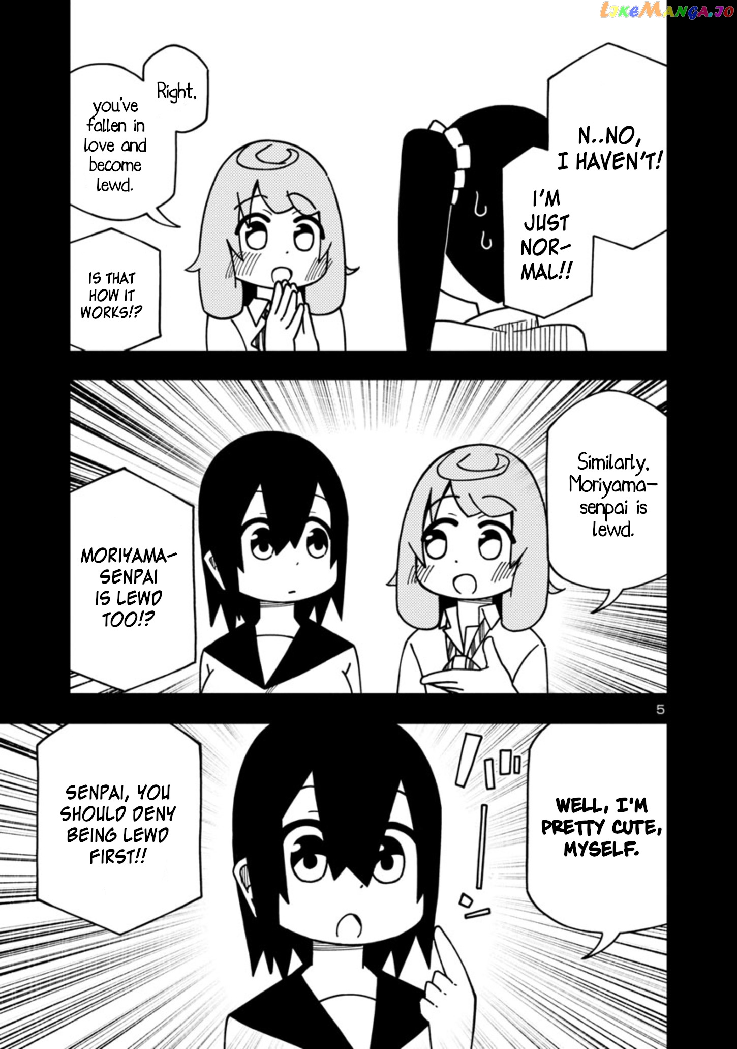 Kawaii Kouhai ni Iwasaretai chapter 84 - page 5