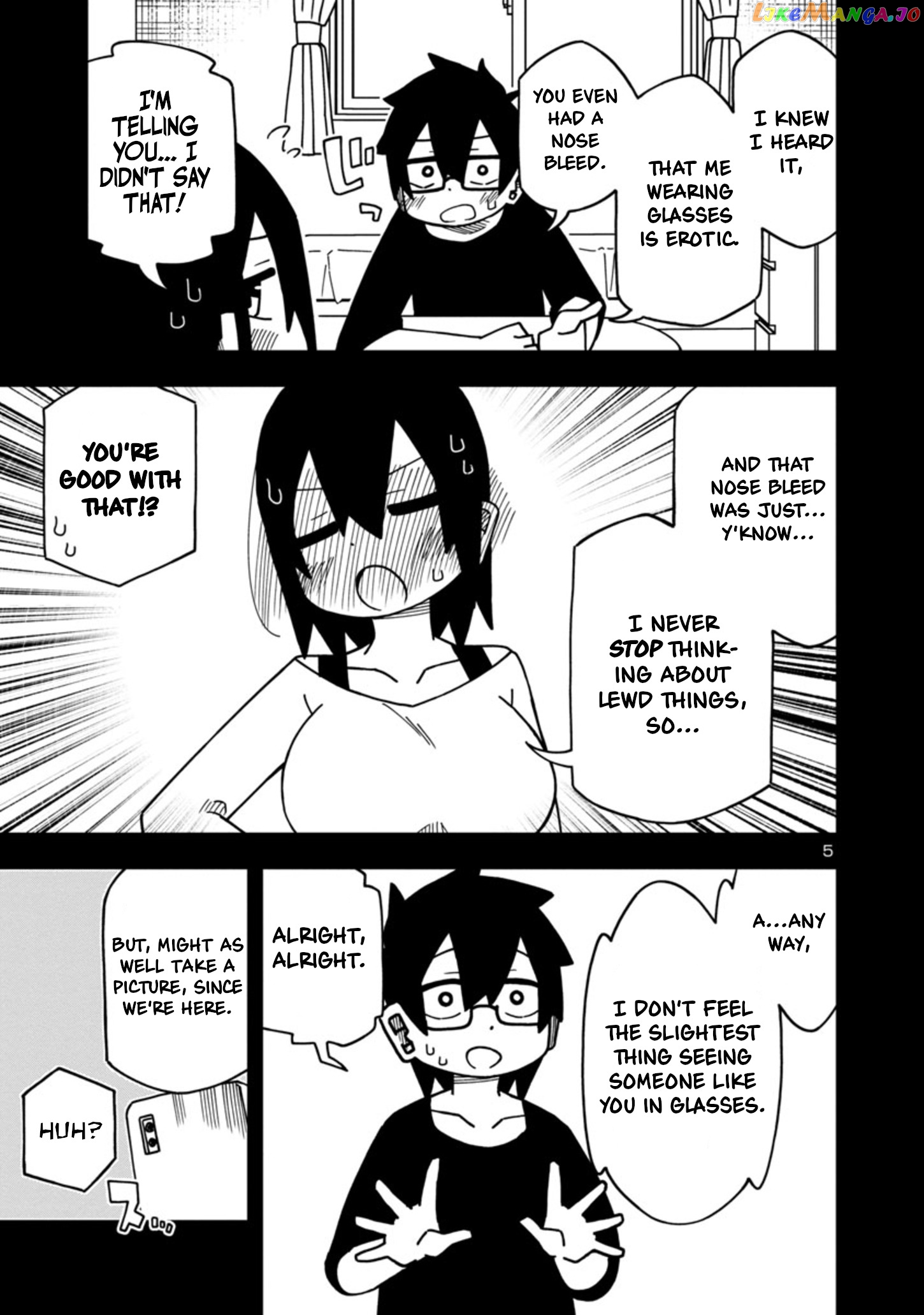 Kawaii Kouhai ni Iwasaretai chapter 86 - page 5