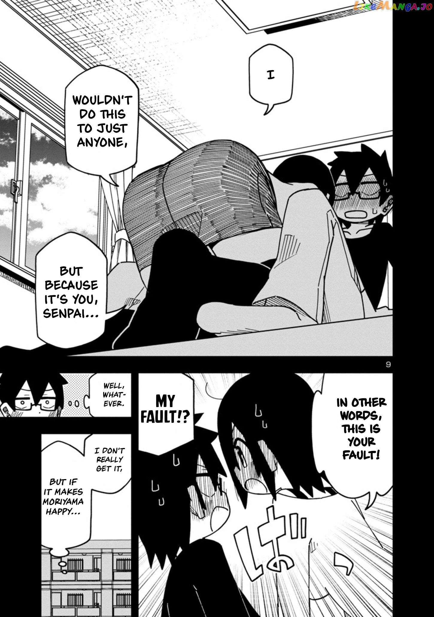Kawaii Kouhai ni Iwasaretai chapter 86 - page 9