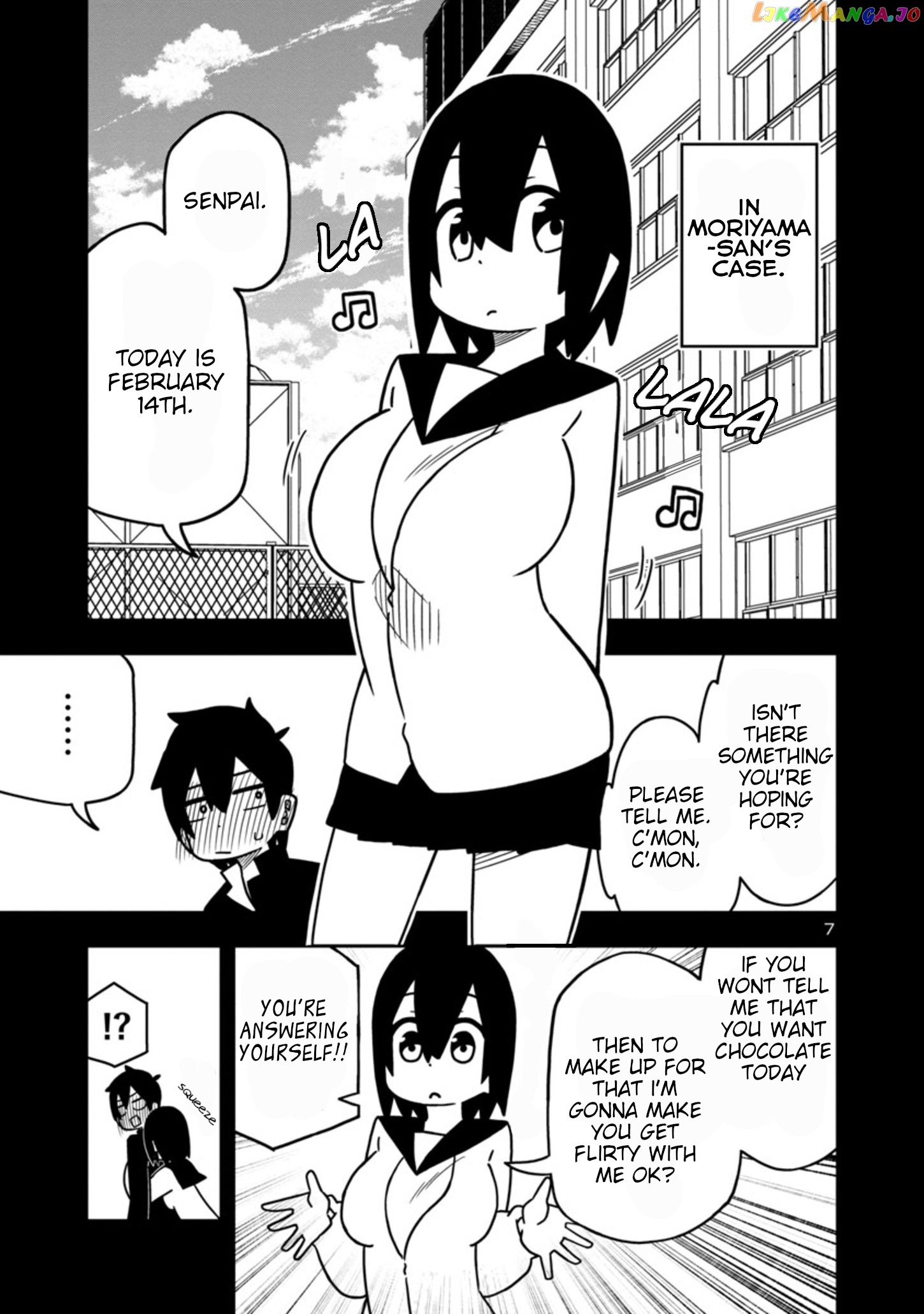 Kawaii Kouhai ni Iwasaretai chapter 58.5 - page 7
