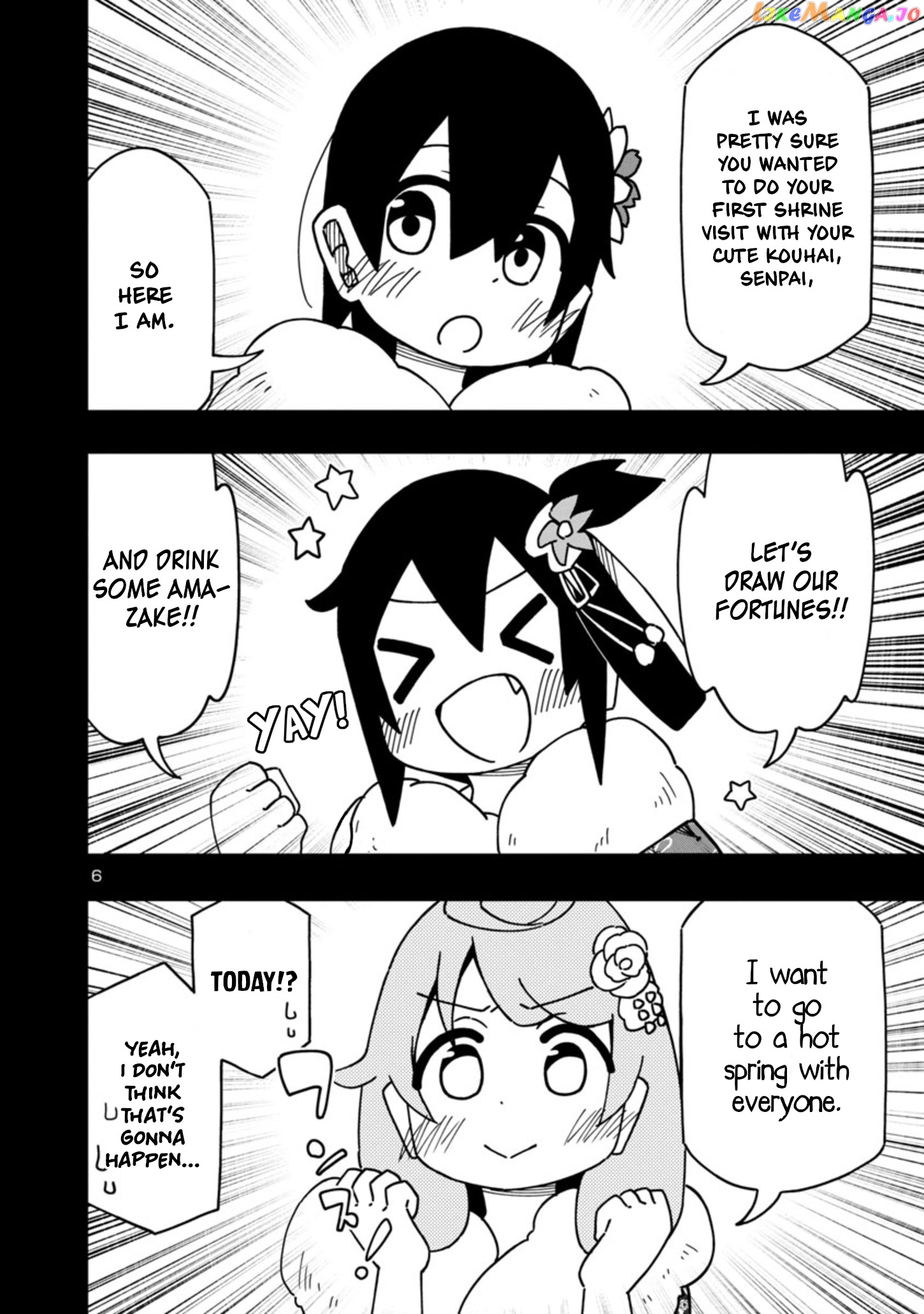 Kawaii Kouhai ni Iwasaretai chapter 88 - page 6
