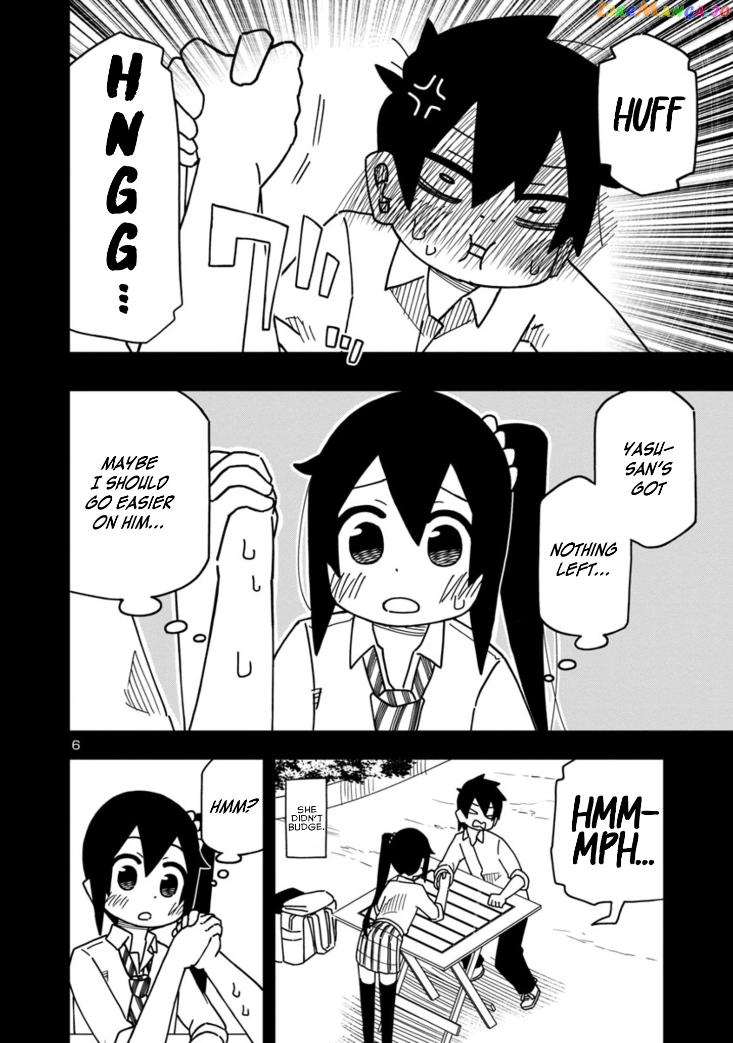 Kawaii Kouhai ni Iwasaretai chapter 89 - page 6