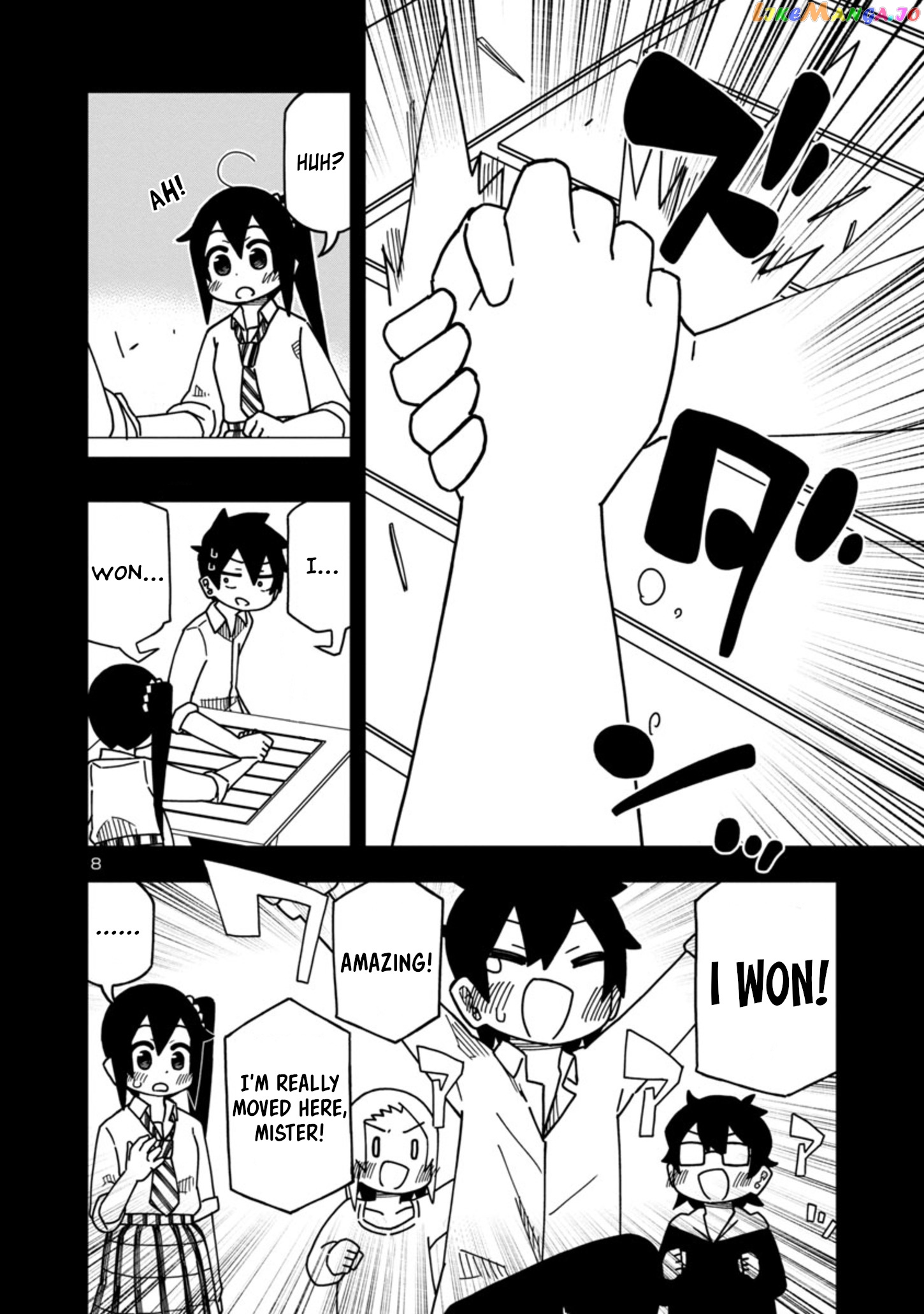 Kawaii Kouhai ni Iwasaretai chapter 89 - page 8