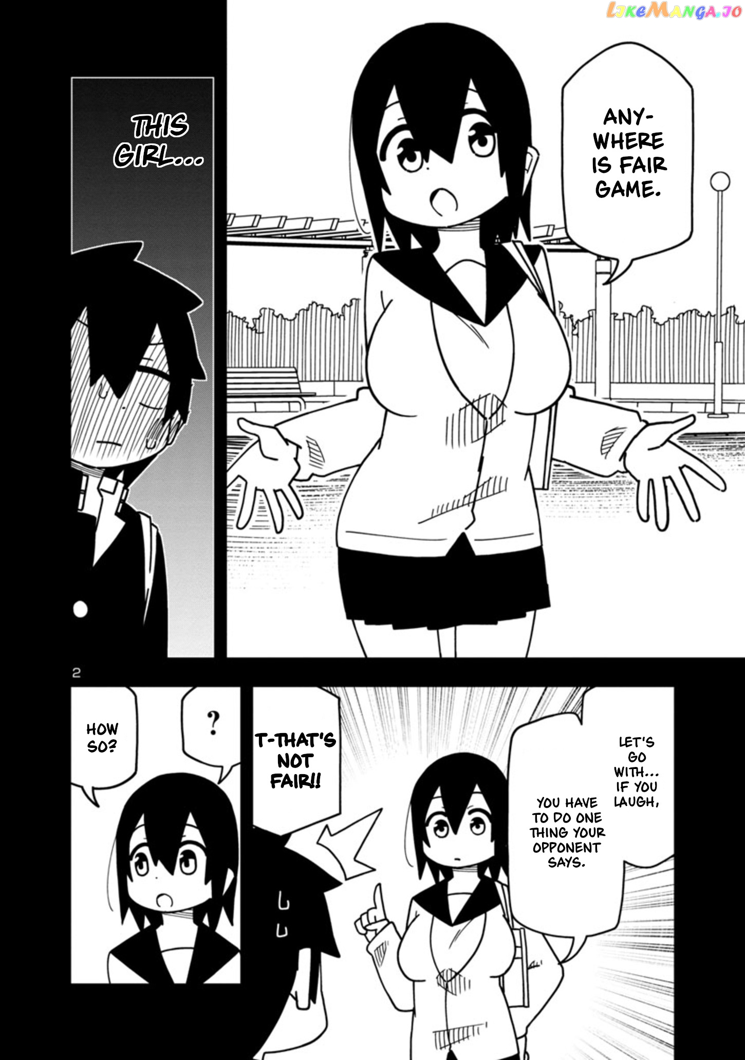Kawaii Kouhai ni Iwasaretai chapter 90 - page 2
