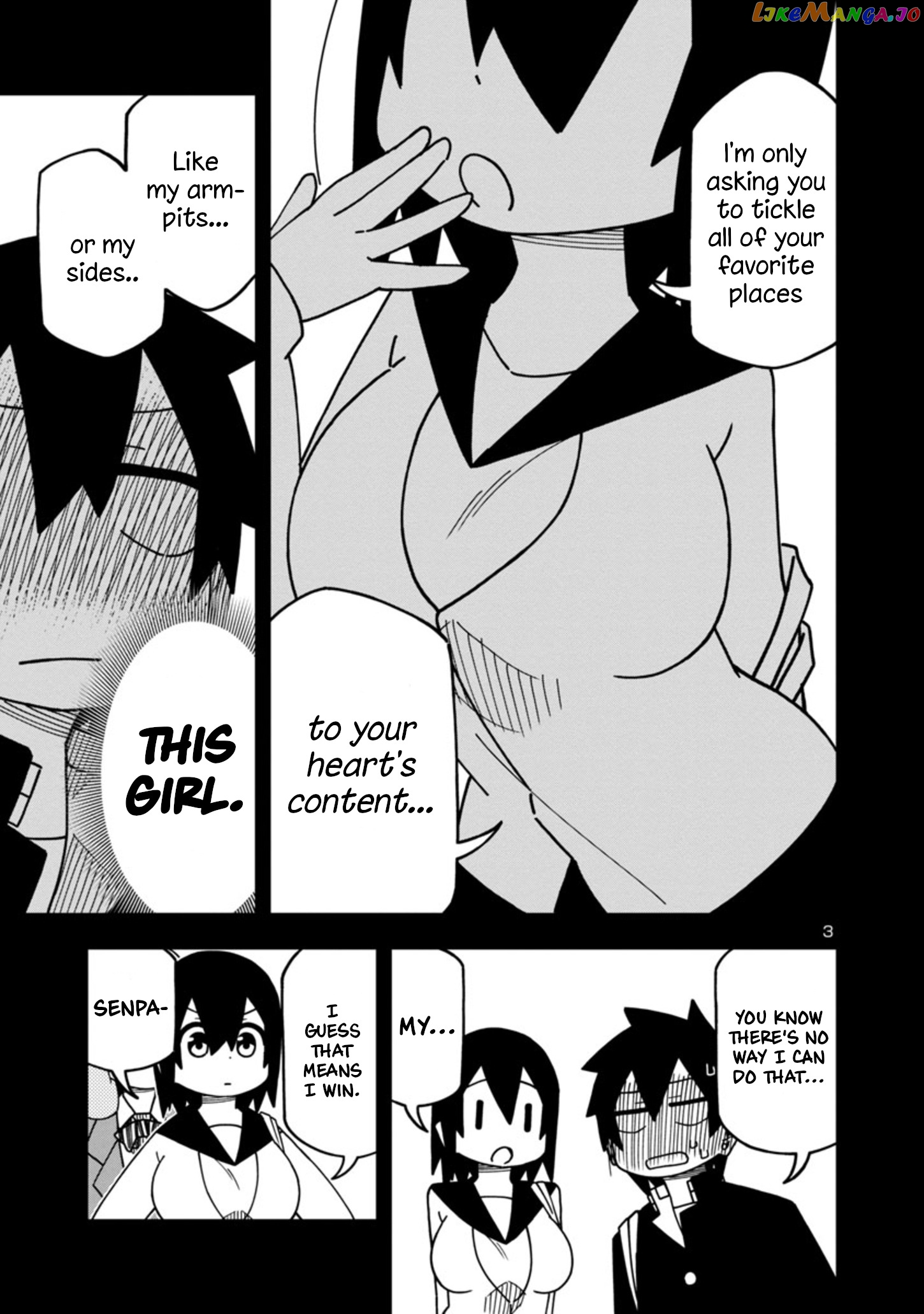 Kawaii Kouhai ni Iwasaretai chapter 90 - page 3