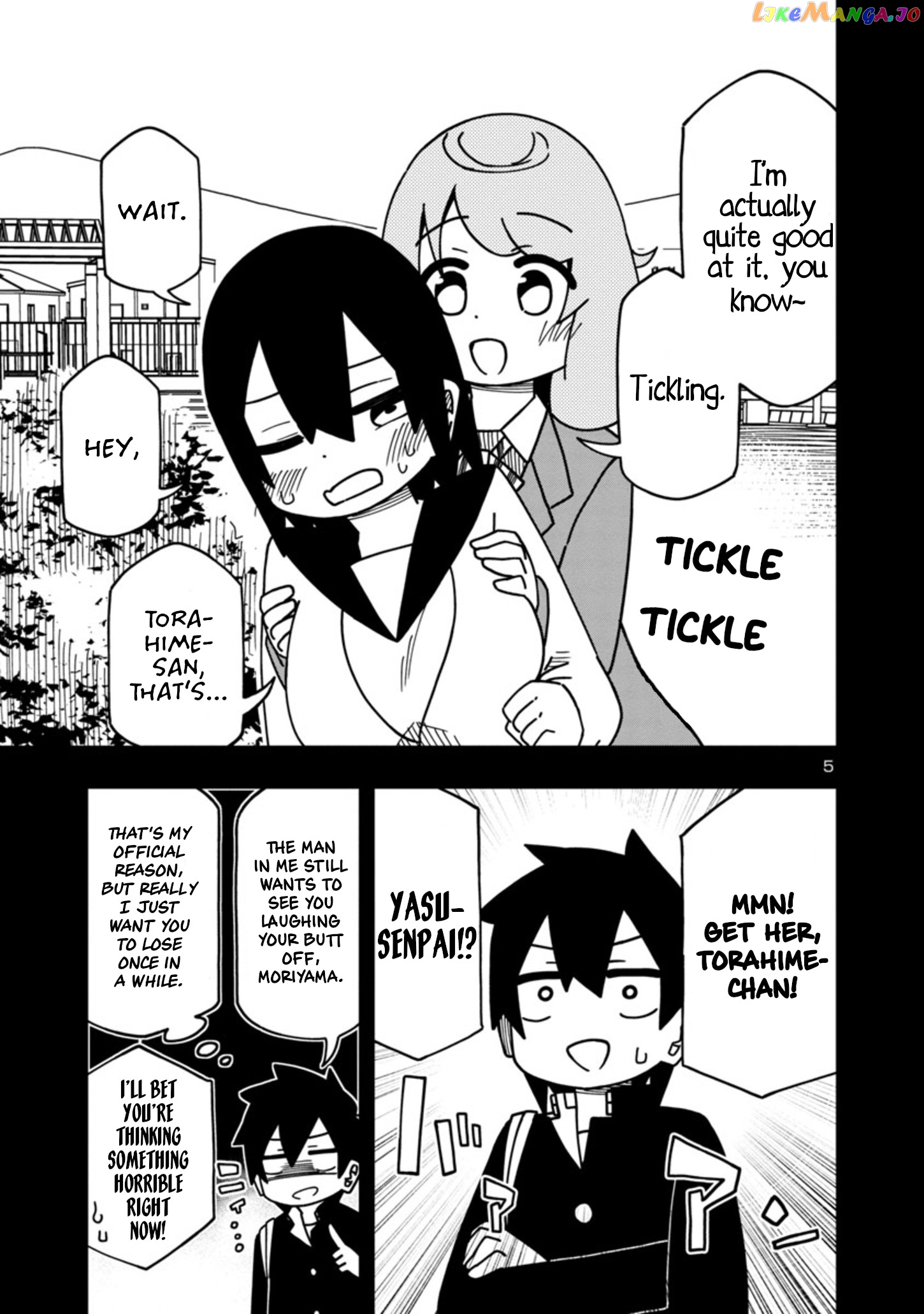 Kawaii Kouhai ni Iwasaretai chapter 90 - page 5
