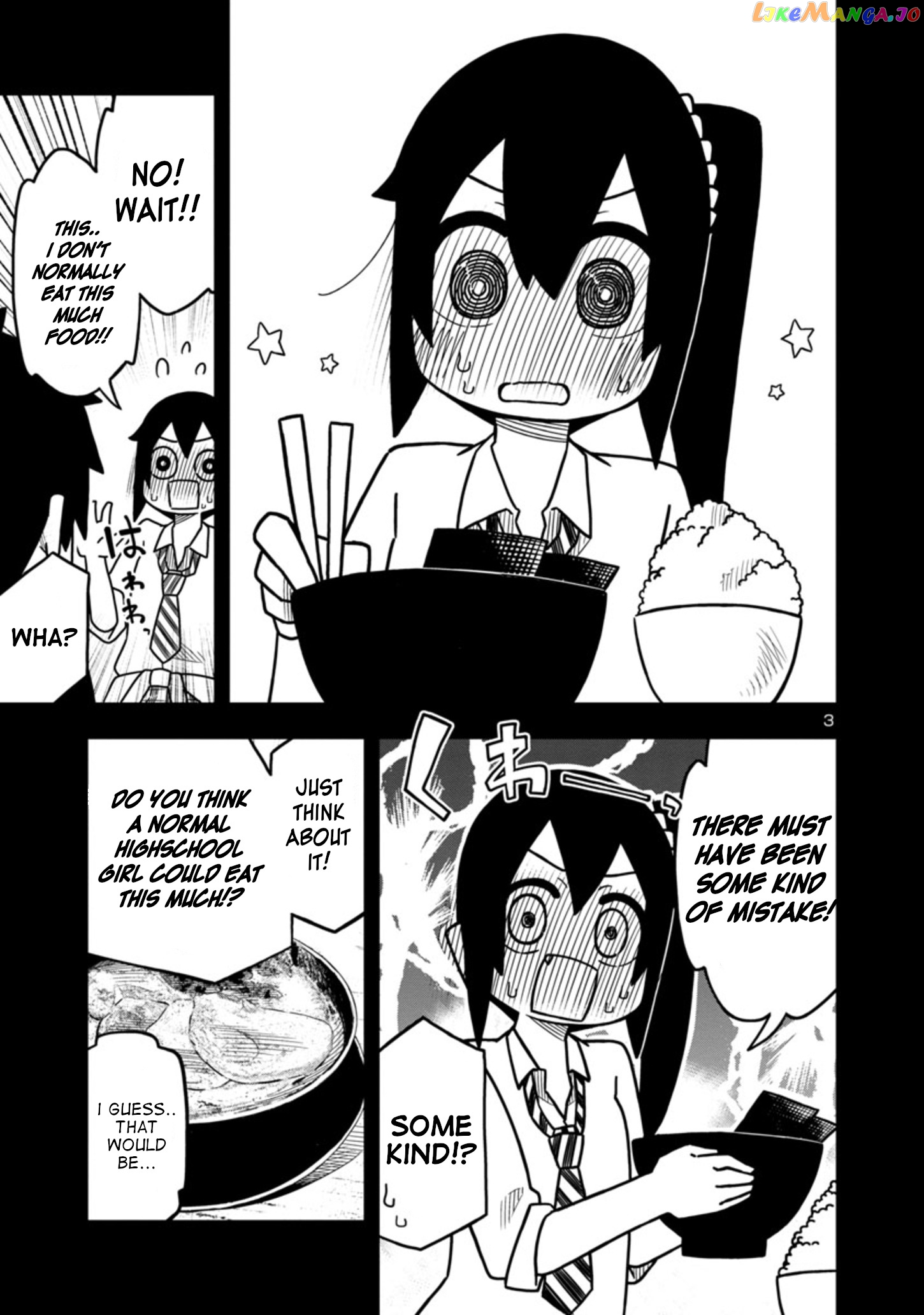 Kawaii Kouhai ni Iwasaretai chapter 60.1 - page 3