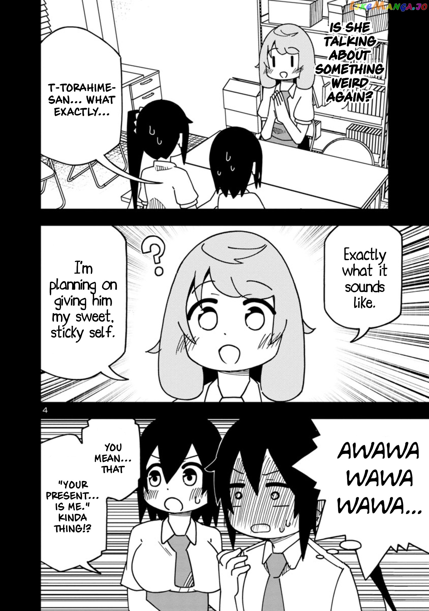 Kawaii Kouhai ni Iwasaretai chapter 91 - page 4