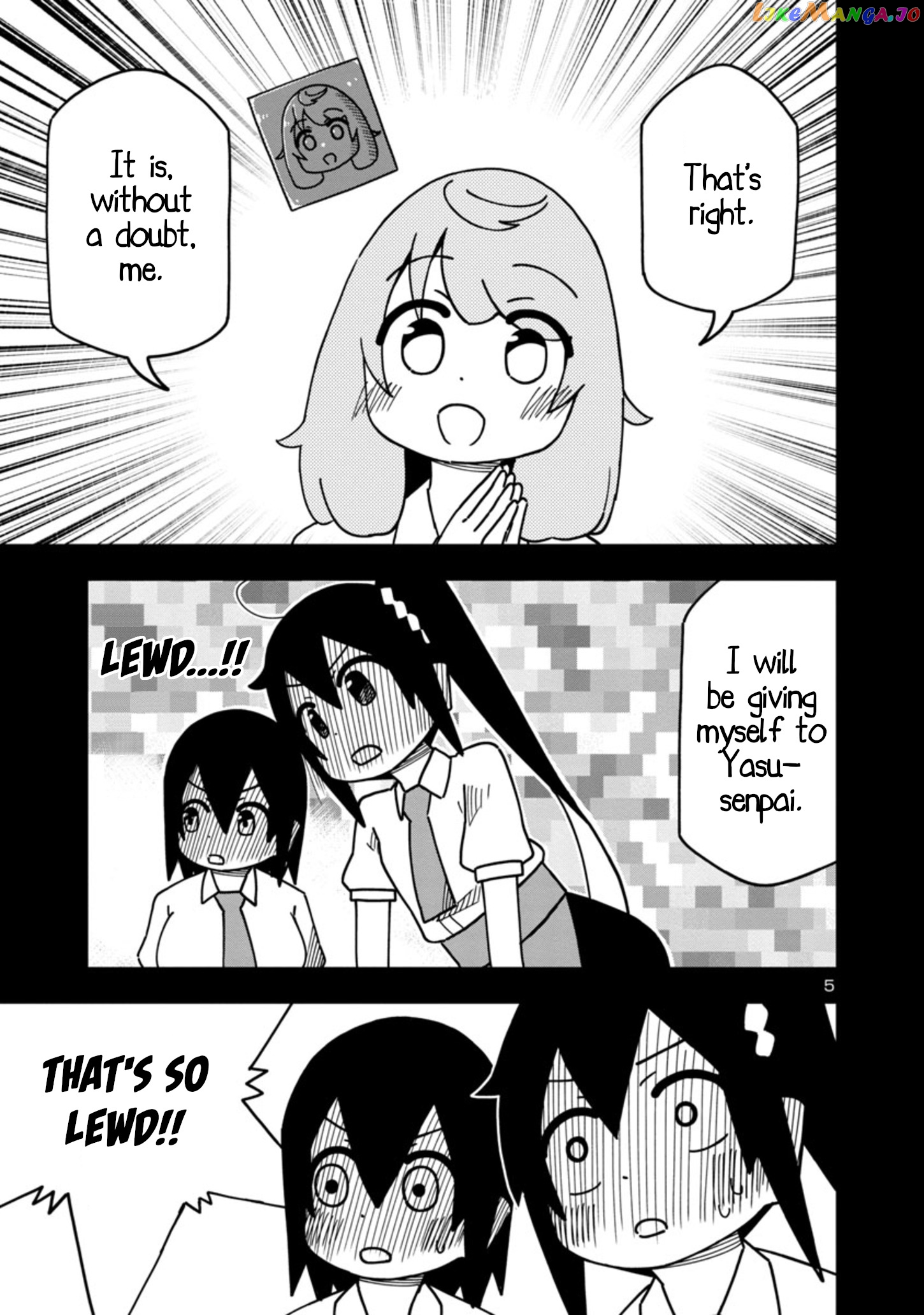 Kawaii Kouhai ni Iwasaretai chapter 91 - page 5