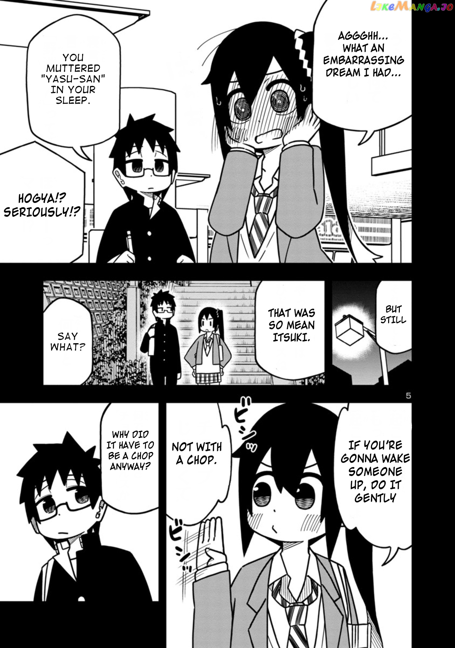 Kawaii Kouhai ni Iwasaretai chapter 60.2 - page 5