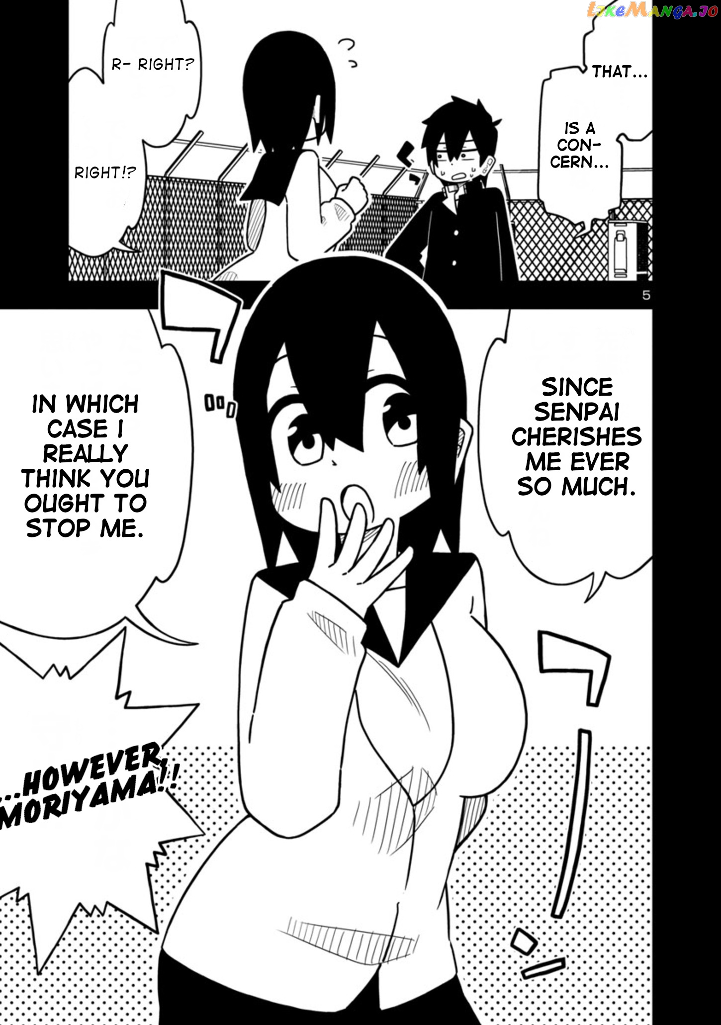 Kawaii Kouhai ni Iwasaretai chapter 60.3 - page 5