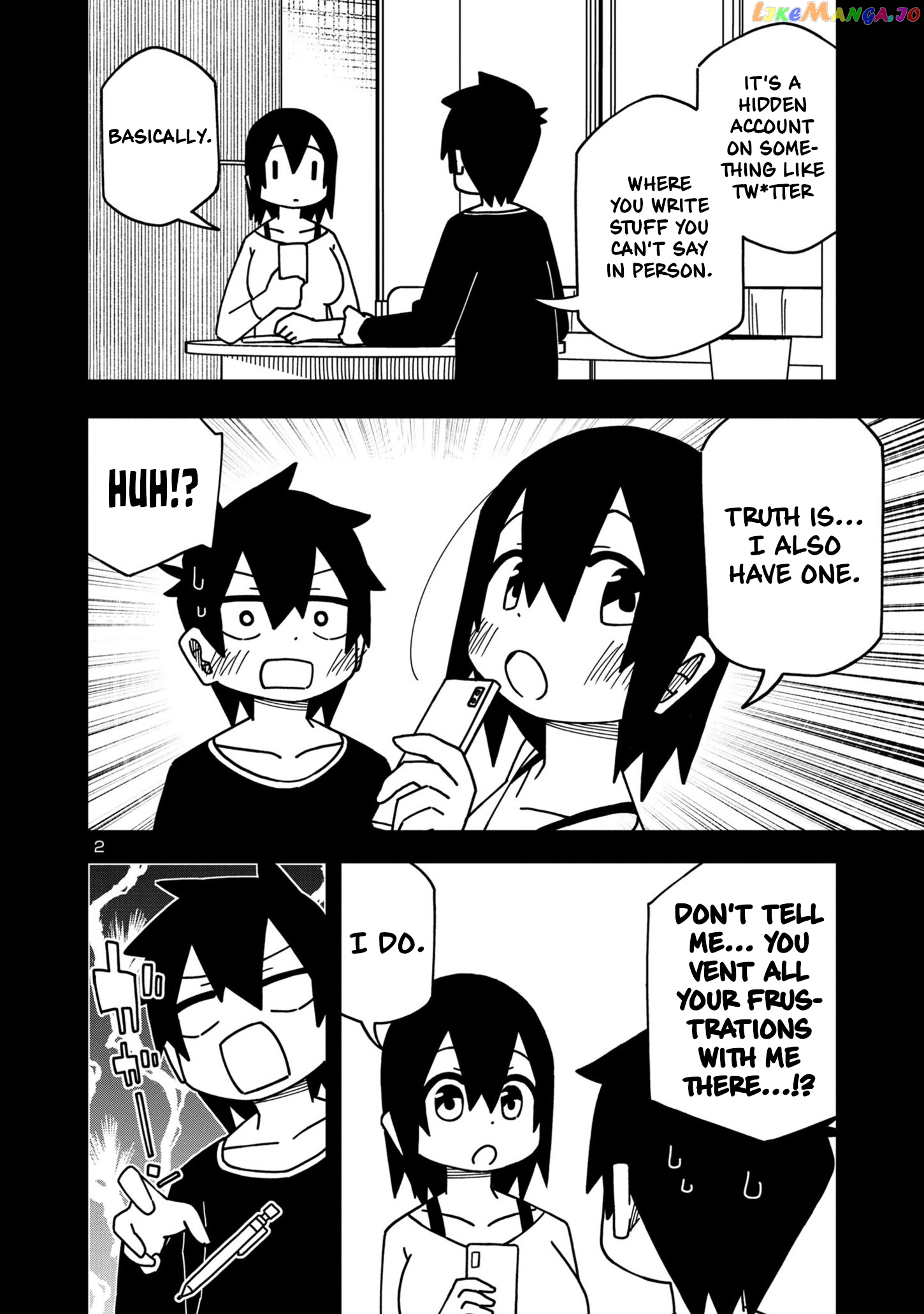 Kawaii Kouhai ni Iwasaretai chapter 93 - page 2