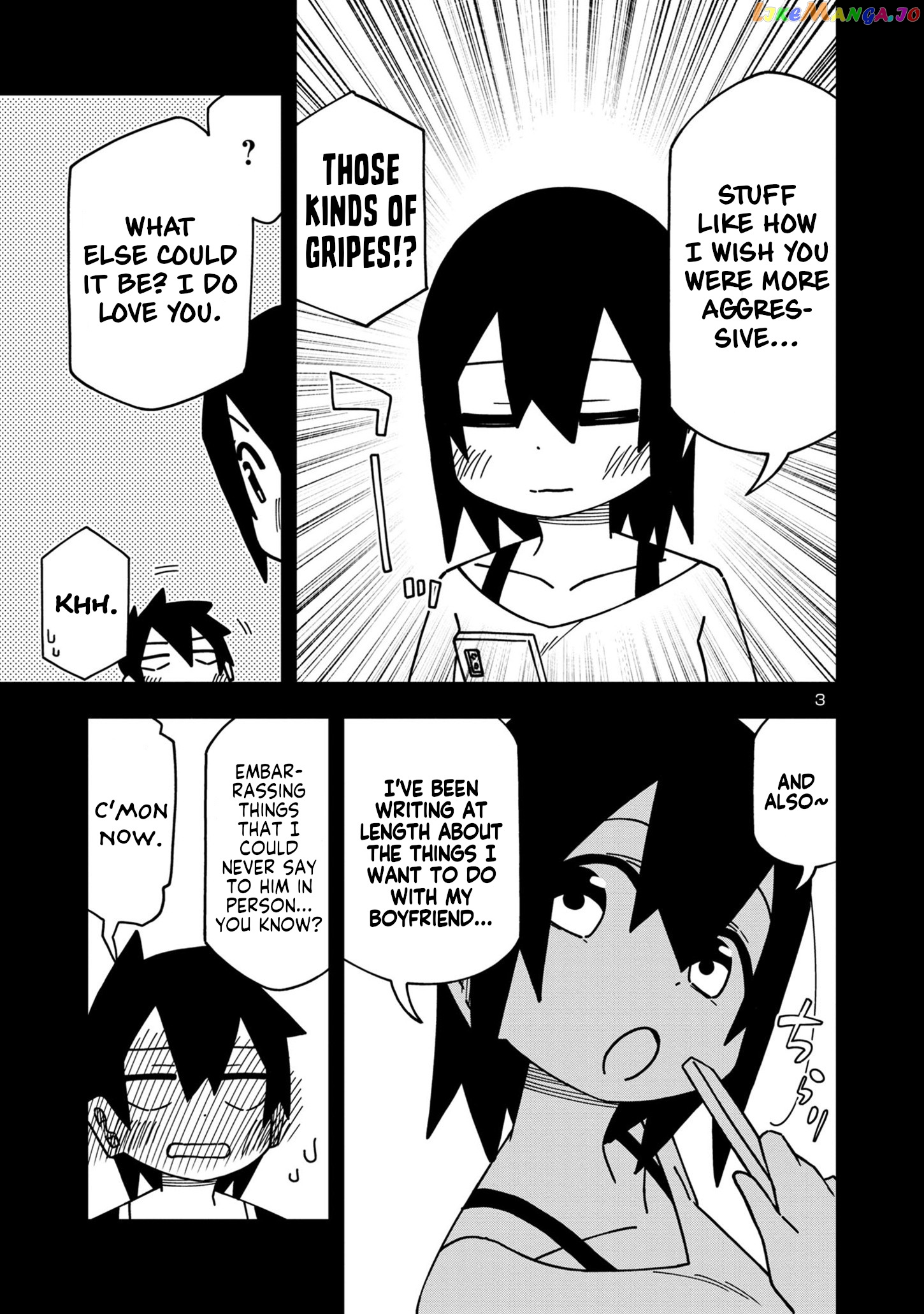 Kawaii Kouhai ni Iwasaretai chapter 93 - page 3