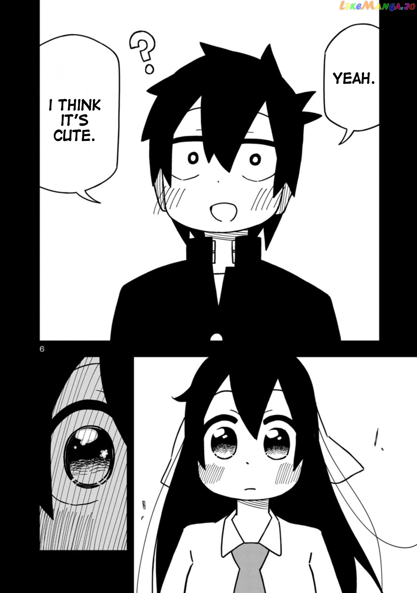 Kawaii Kouhai ni Iwasaretai chapter 60.4 - page 6
