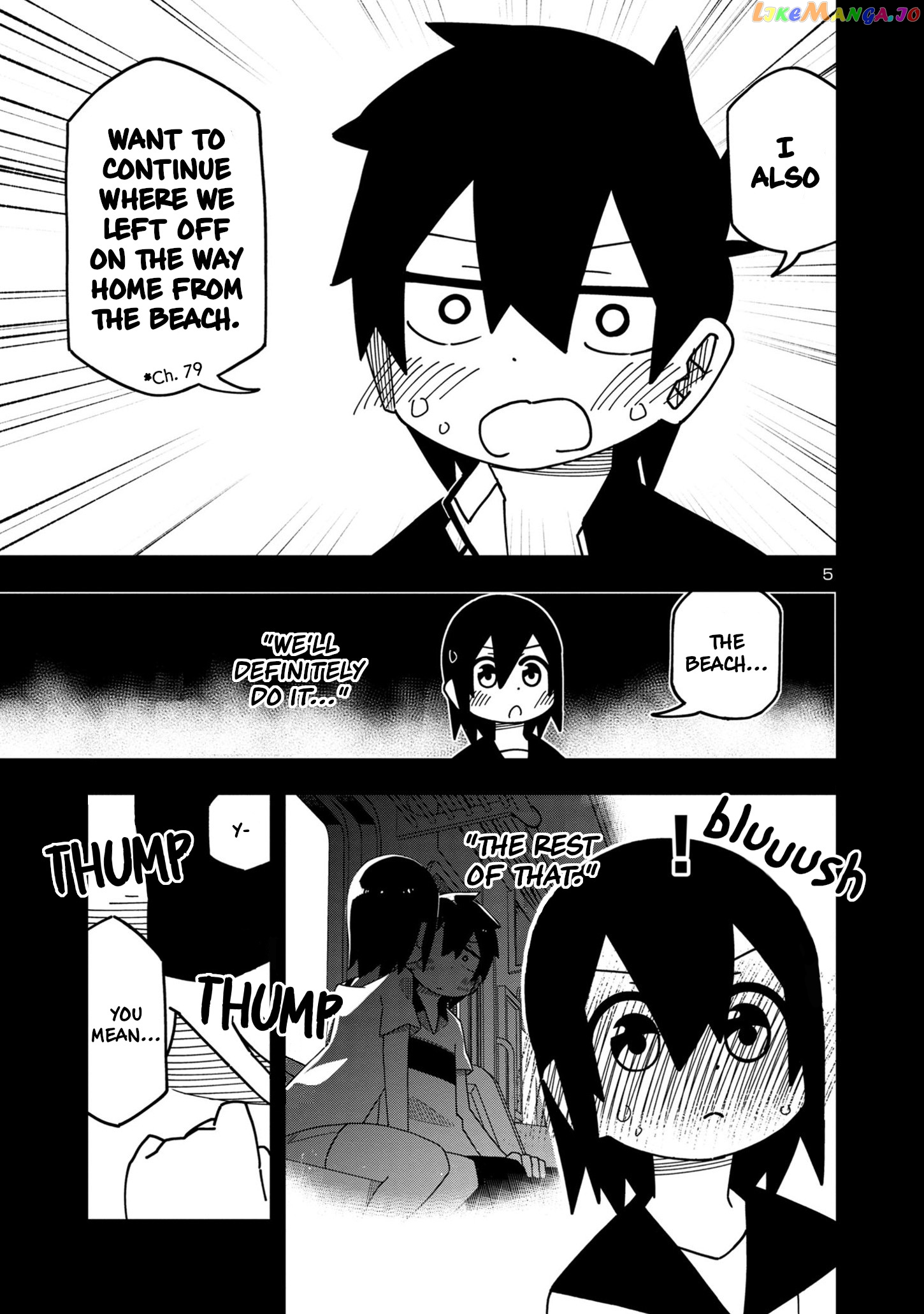 Kawaii Kouhai ni Iwasaretai chapter 94 - page 5