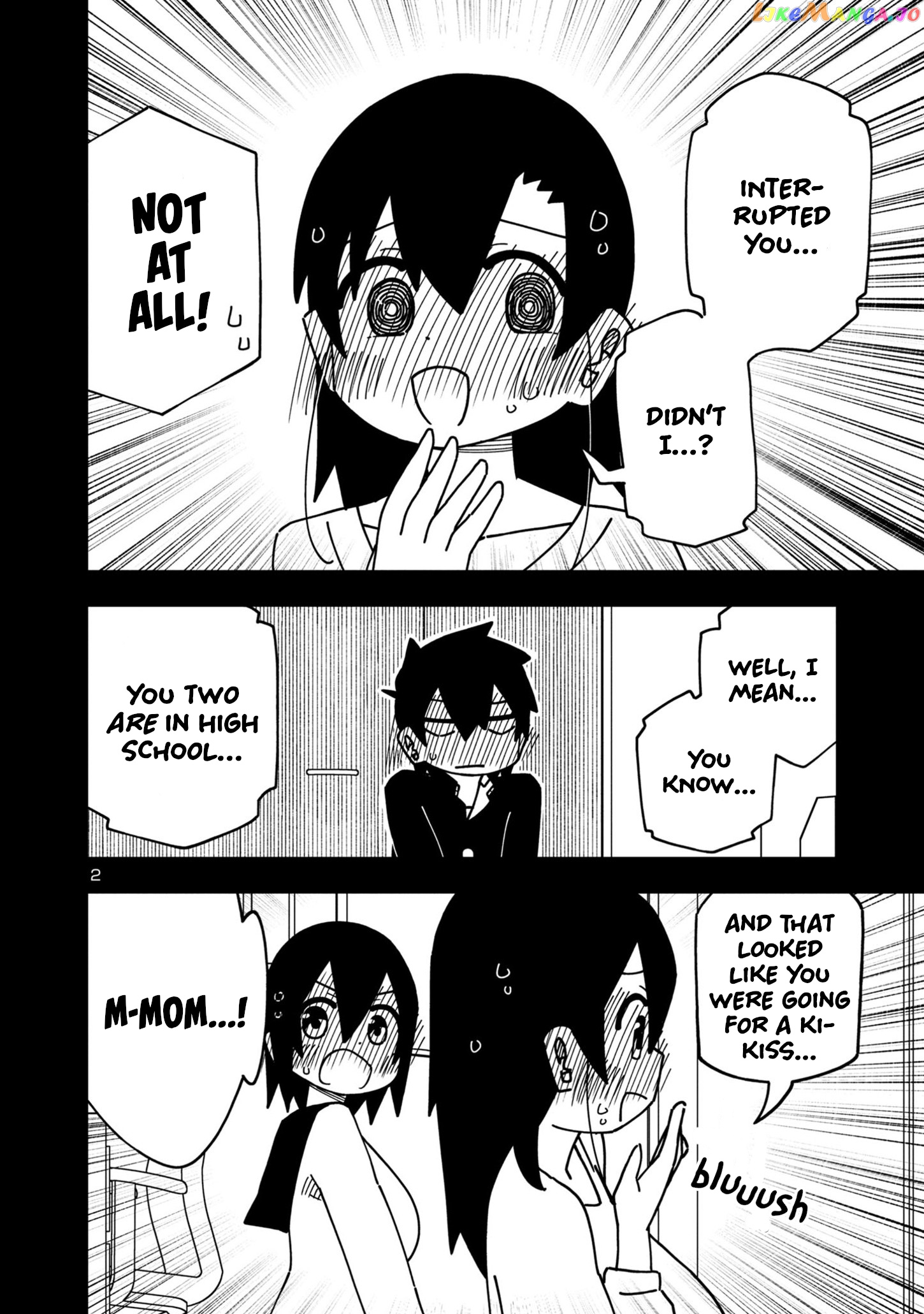 Kawaii Kouhai ni Iwasaretai chapter 95 - page 2