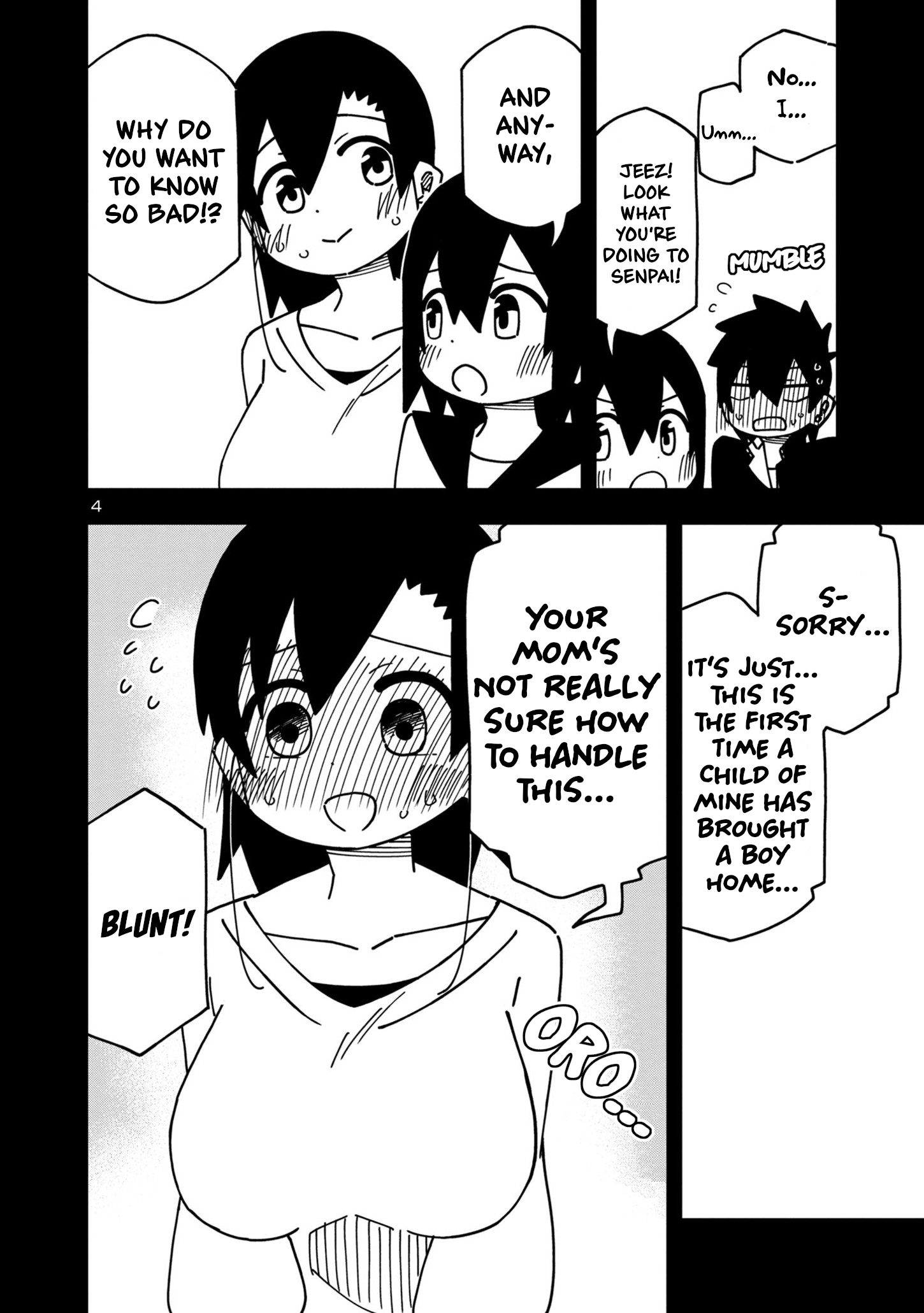 Kawaii Kouhai ni Iwasaretai chapter 95 - page 4