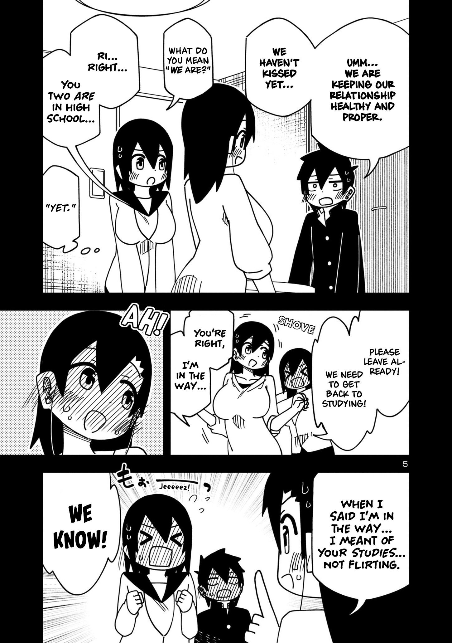 Kawaii Kouhai ni Iwasaretai chapter 95 - page 5