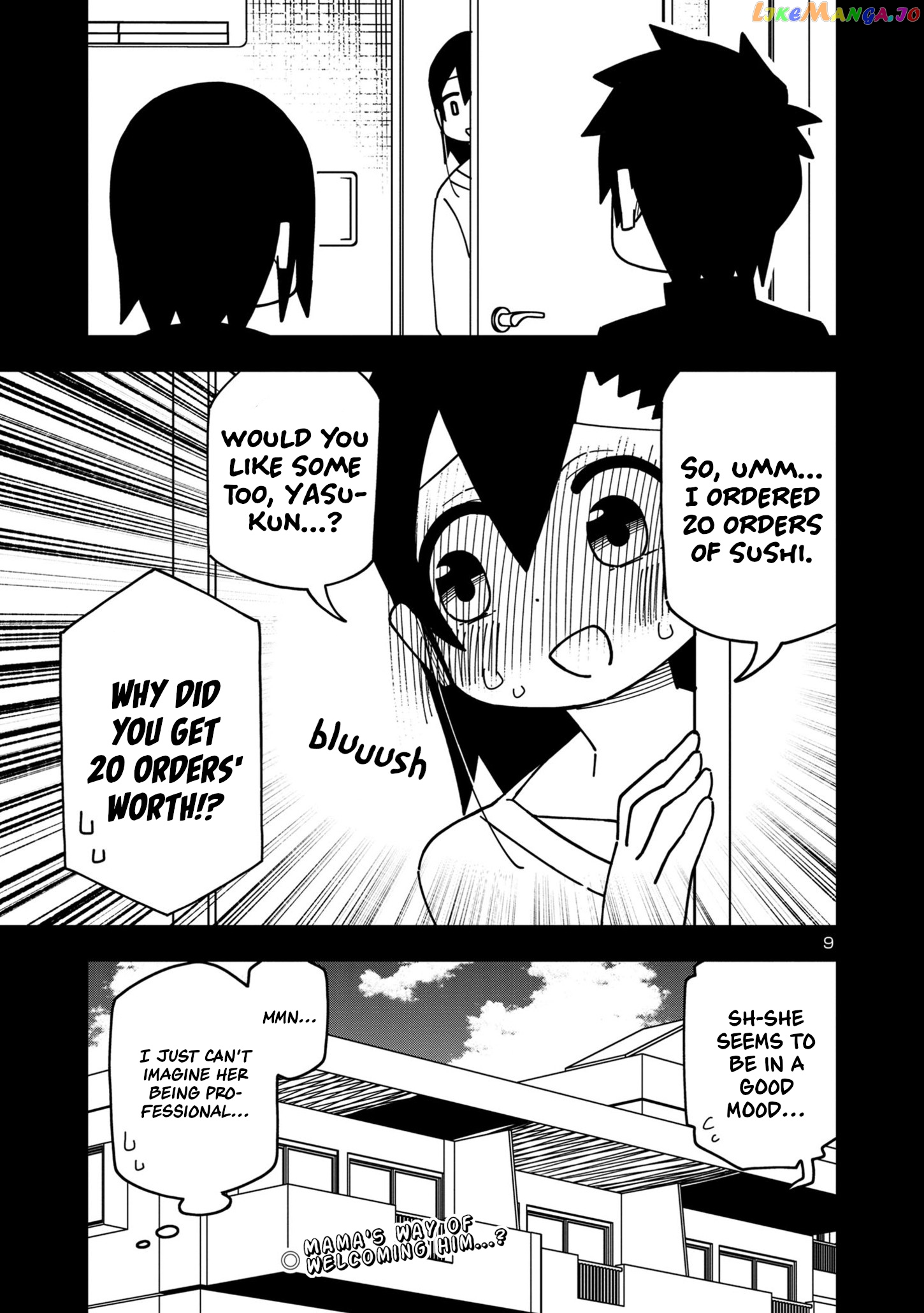Kawaii Kouhai ni Iwasaretai chapter 95 - page 9