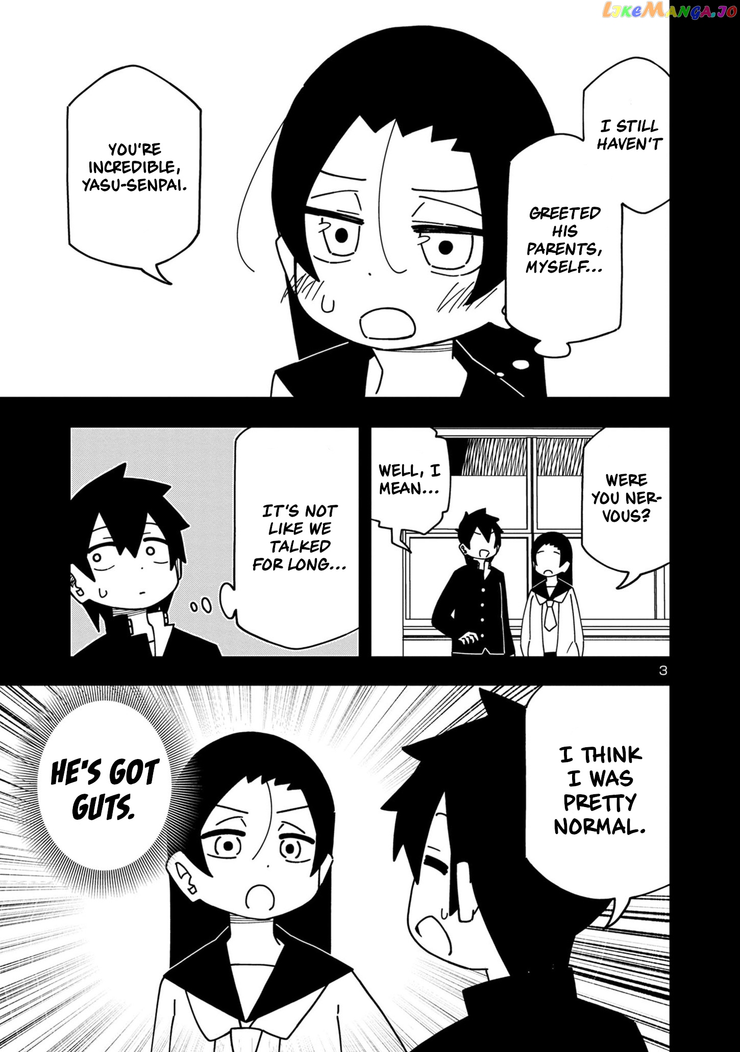 Kawaii Kouhai ni Iwasaretai chapter 96 - page 3