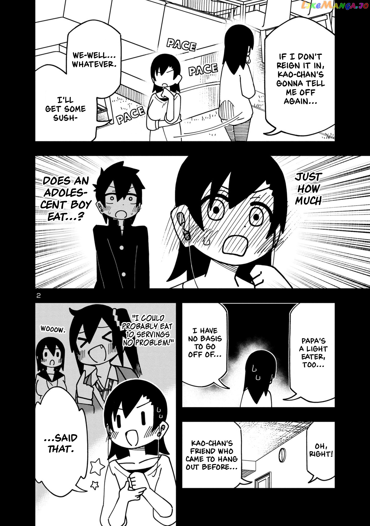 Kawaii Kouhai ni Iwasaretai chapter 97 - page 2