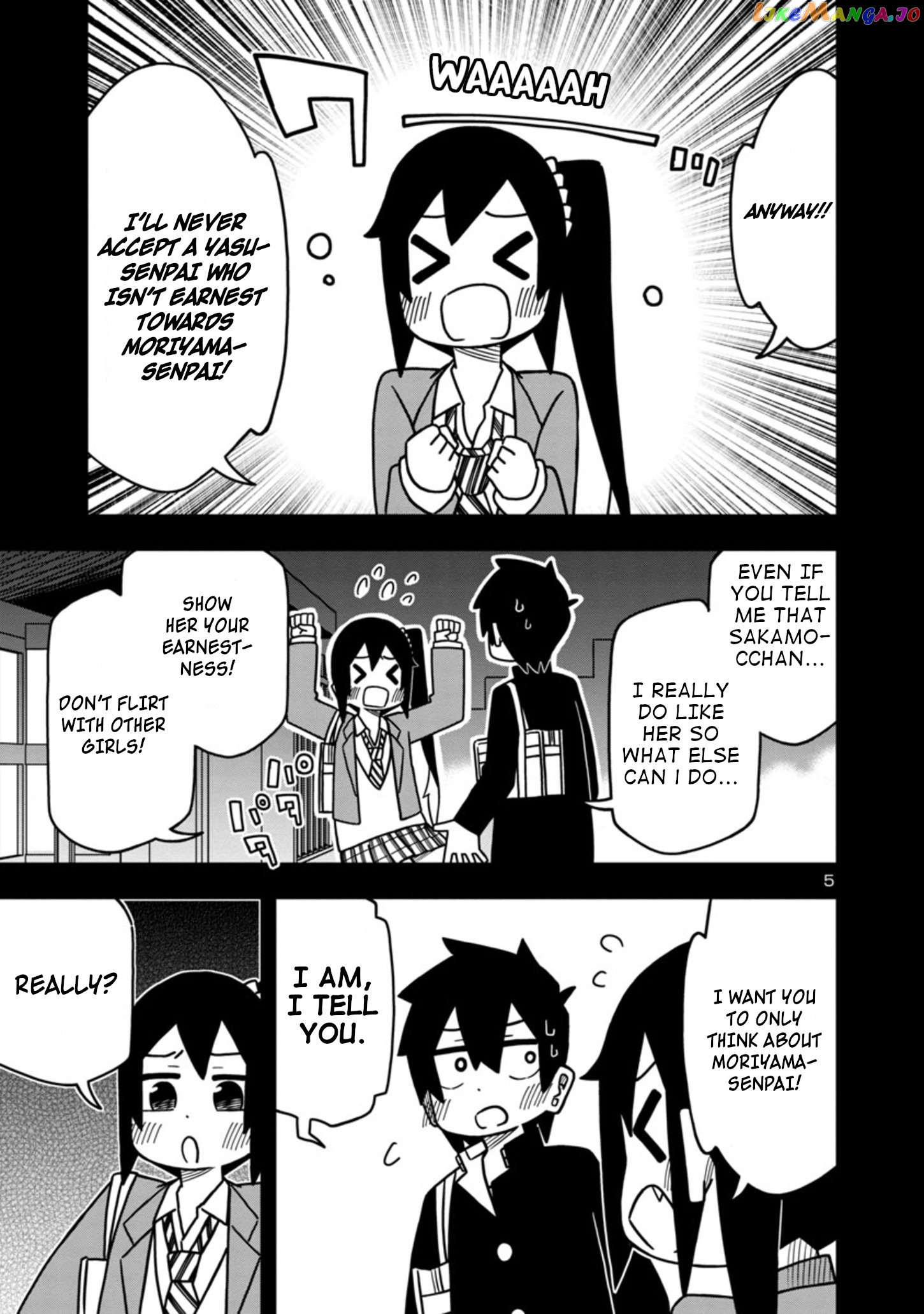 Kawaii Kouhai ni Iwasaretai chapter 63 - page 5