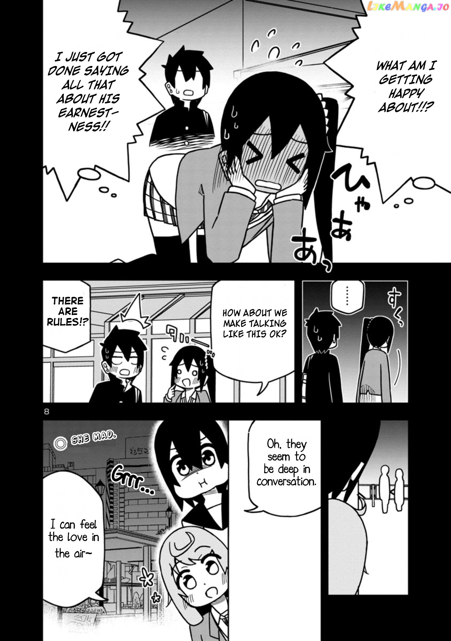 Kawaii Kouhai ni Iwasaretai chapter 63 - page 8