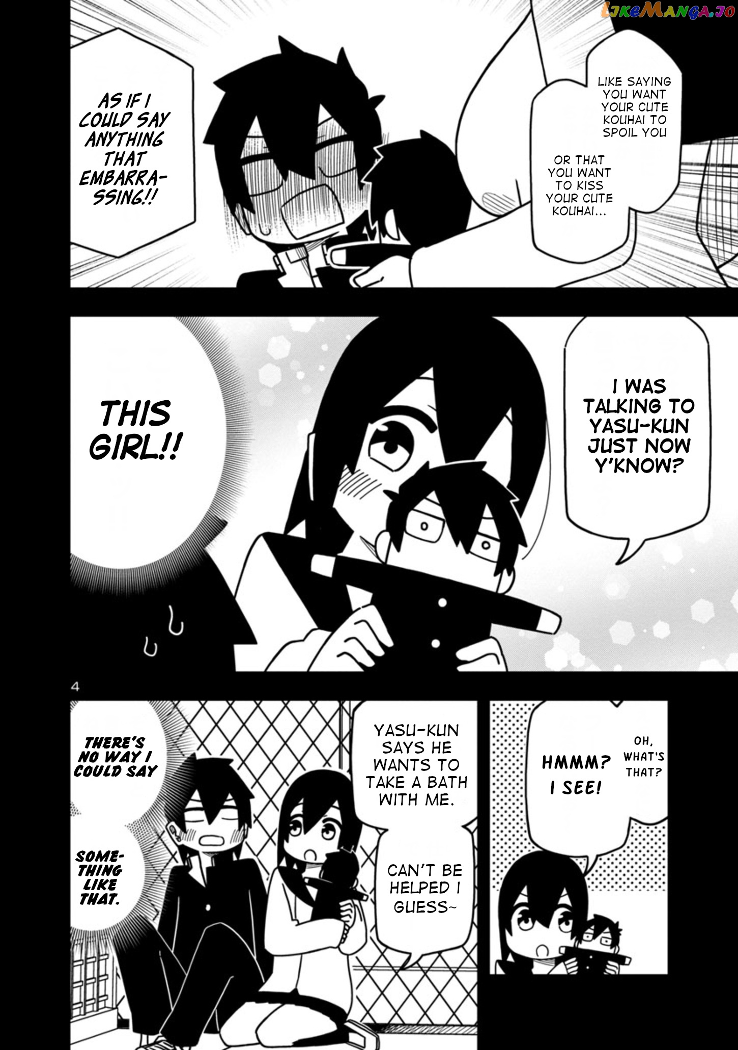 Kawaii Kouhai ni Iwasaretai chapter 65 - page 4