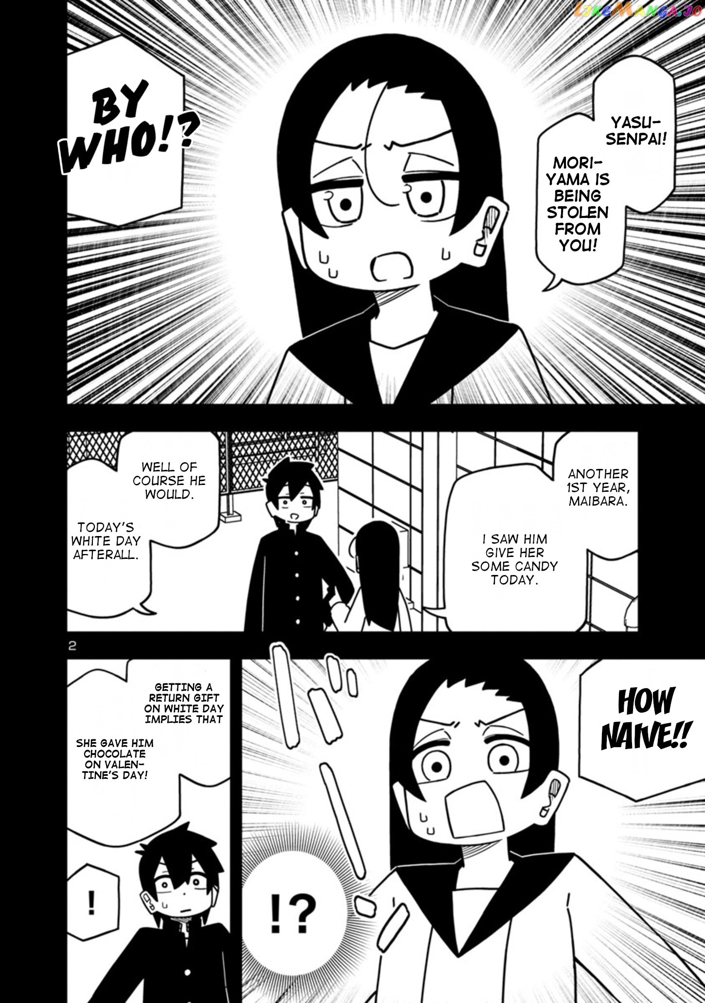 Kawaii Kouhai ni Iwasaretai chapter 67 - page 2