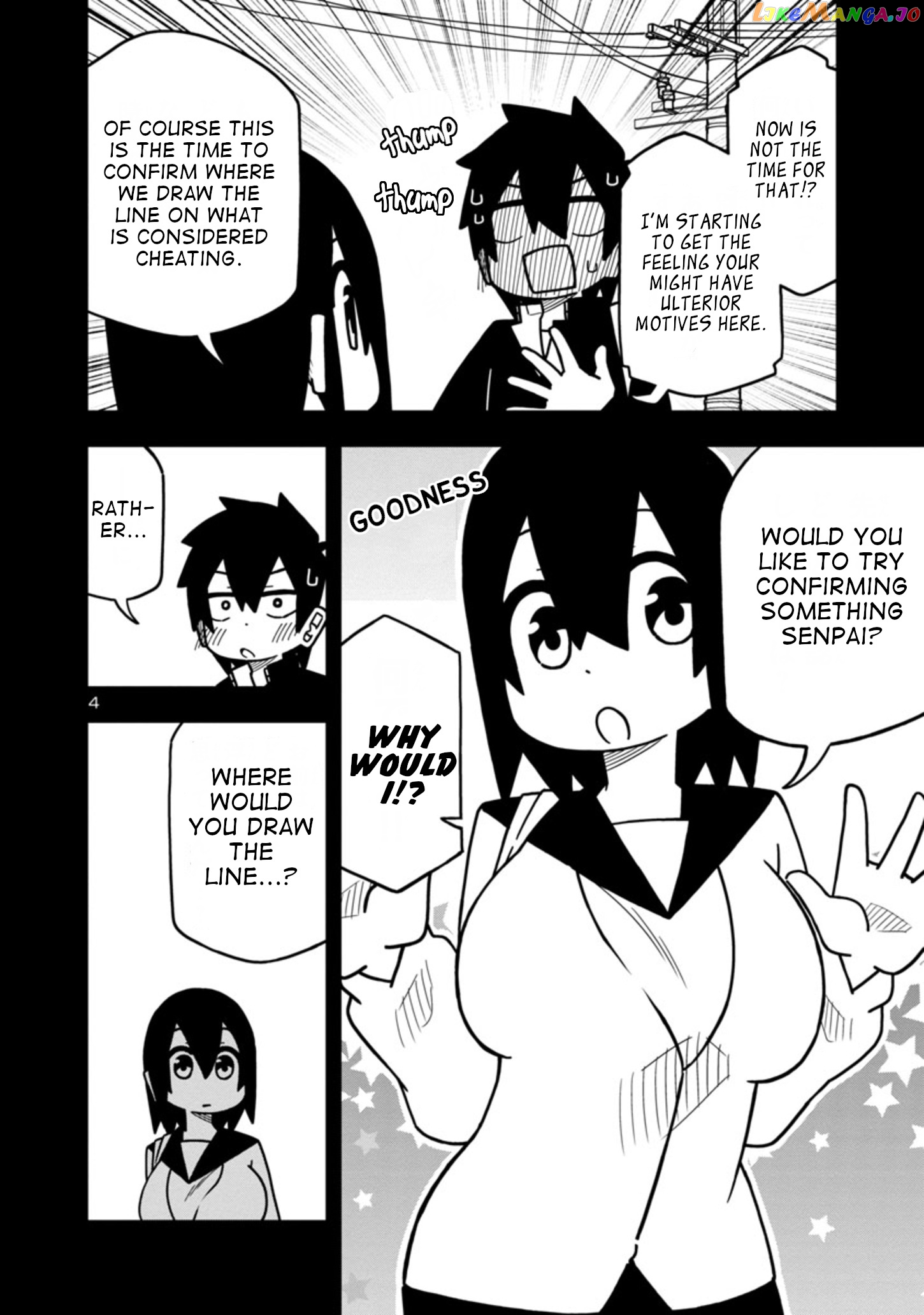 Kawaii Kouhai ni Iwasaretai chapter 68 - page 4