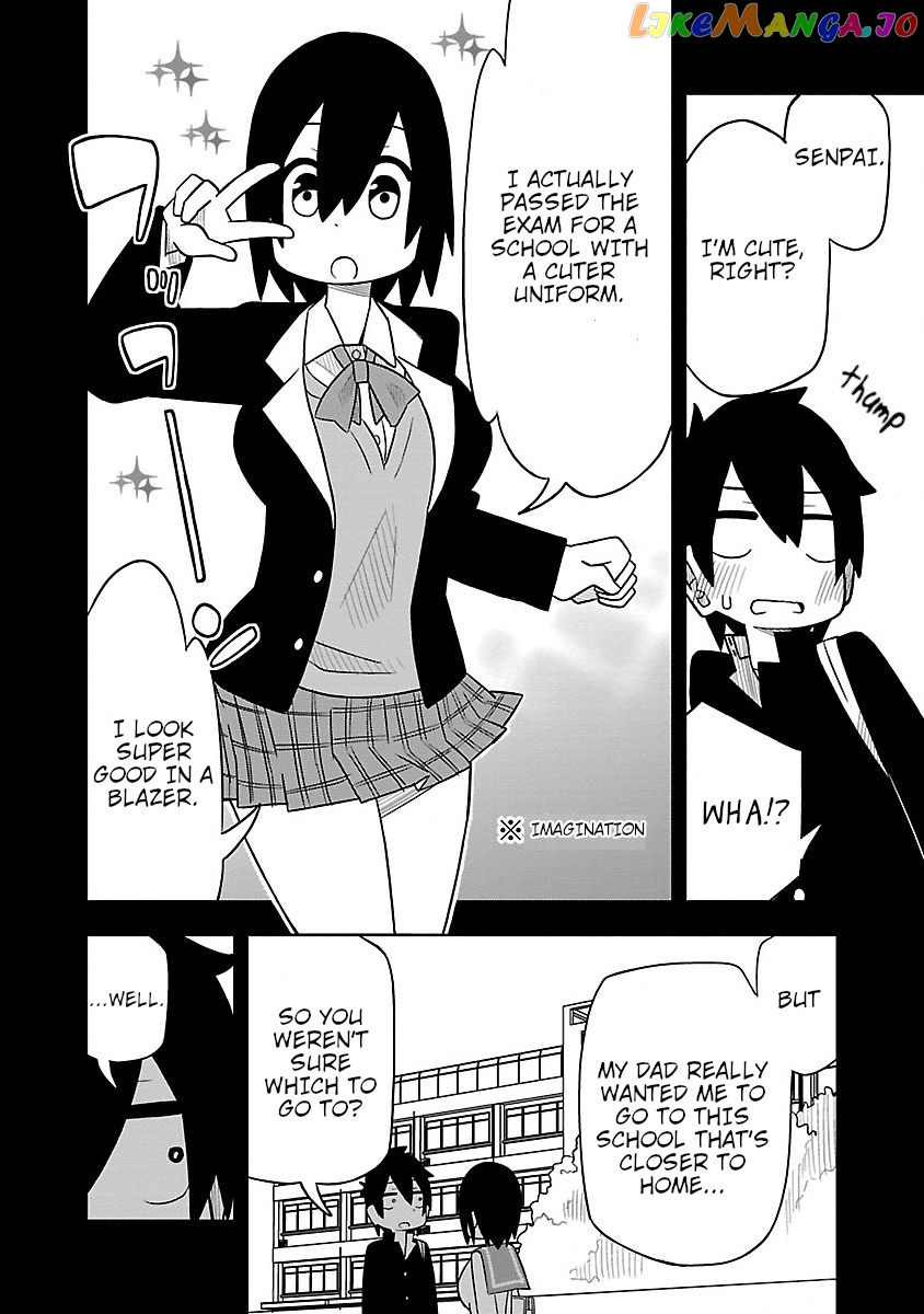 Kawaii Kouhai ni Iwasaretai chapter 18.2 - page 4
