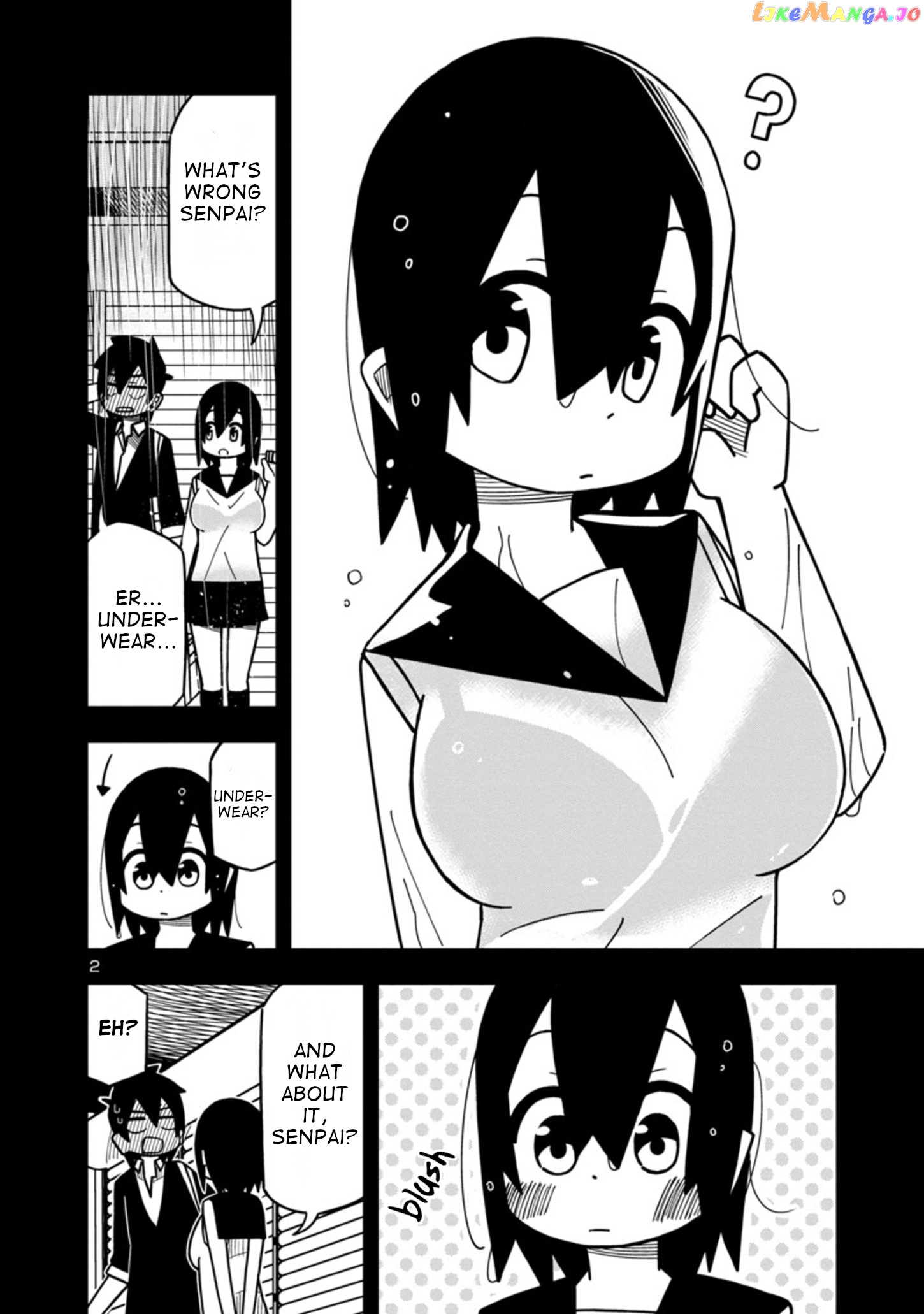 Kawaii Kouhai ni Iwasaretai chapter 74 - page 2