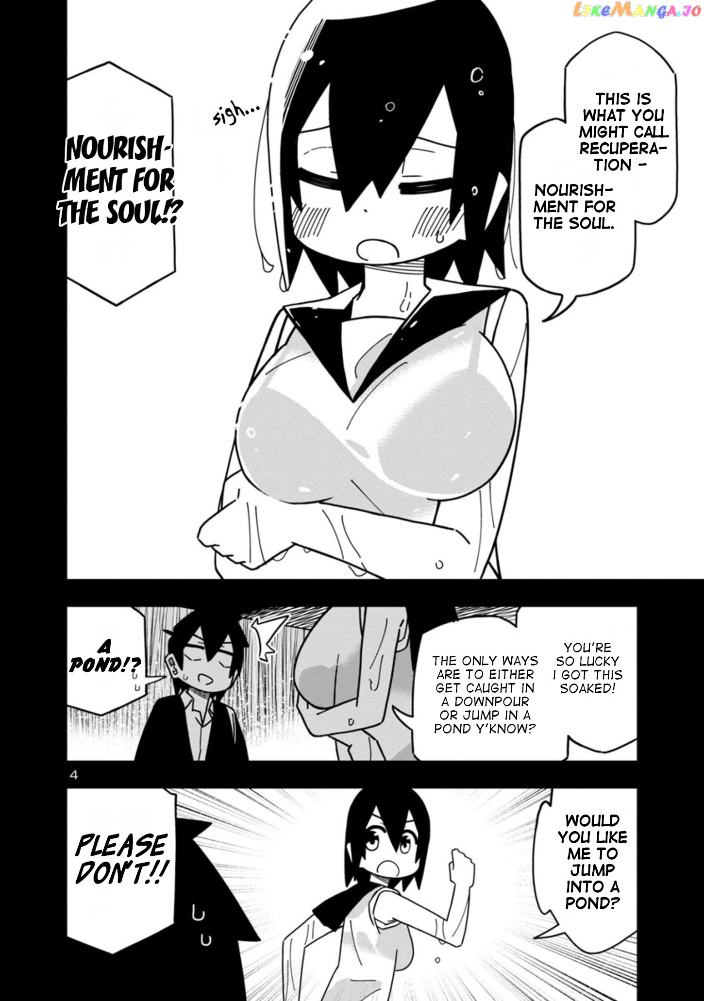 Kawaii Kouhai ni Iwasaretai chapter 74 - page 4