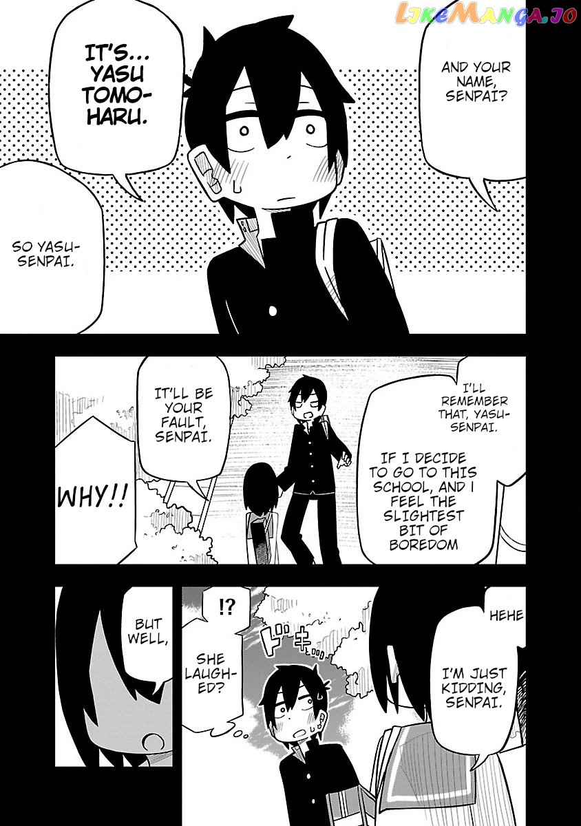 Kawaii Kouhai ni Iwasaretai chapter 31.2 - page 7
