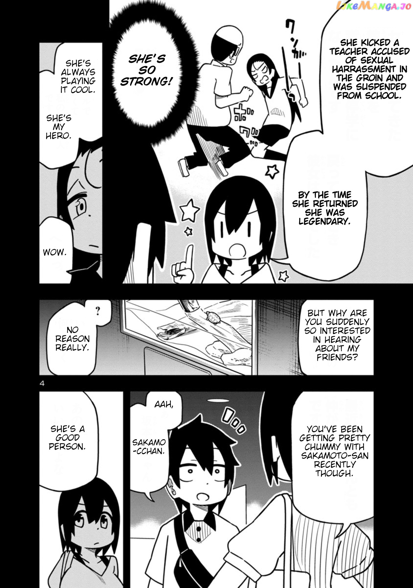 Kawaii Kouhai ni Iwasaretai chapter 35 - page 4