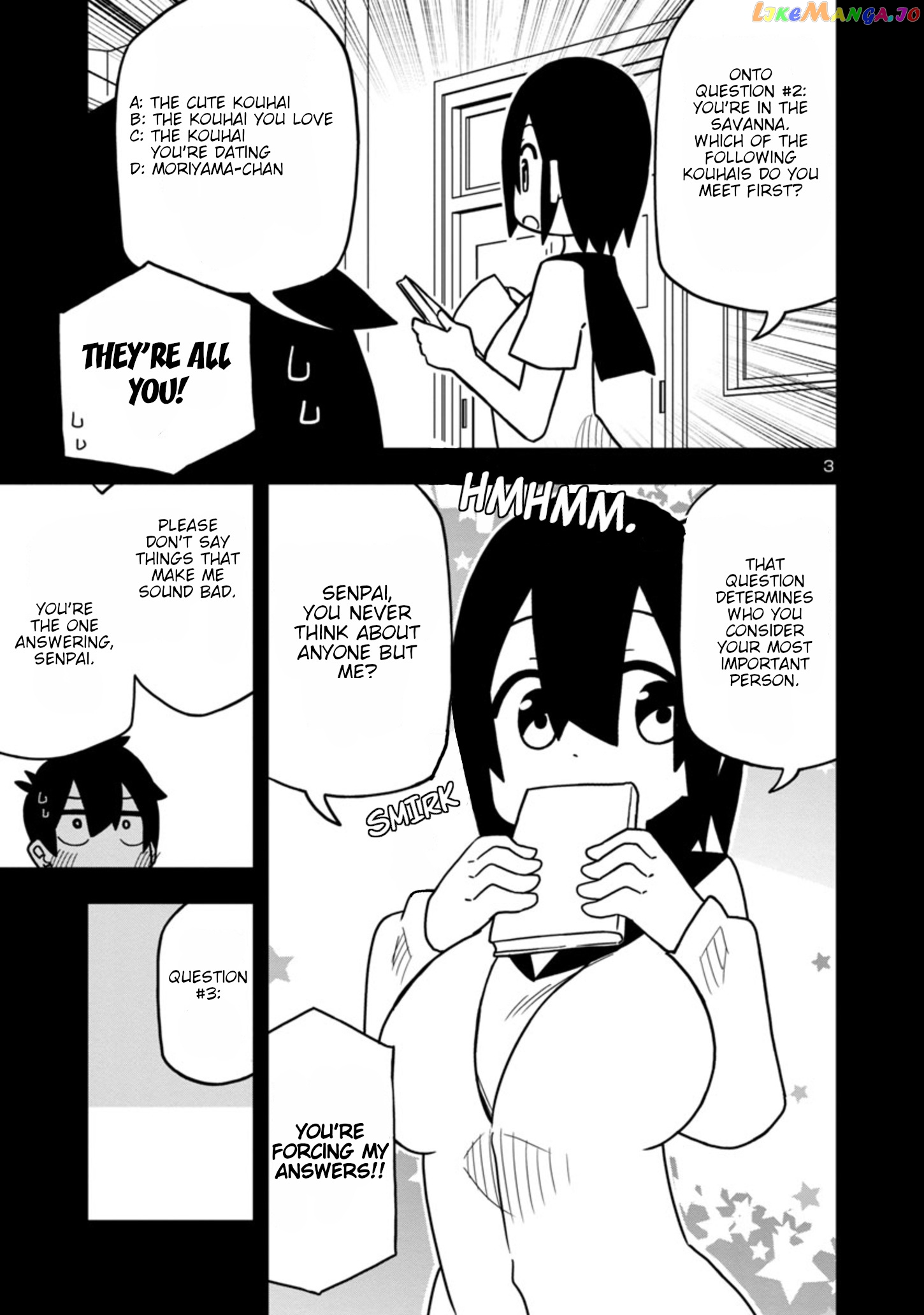 Kawaii Kouhai ni Iwasaretai chapter 37 - page 3