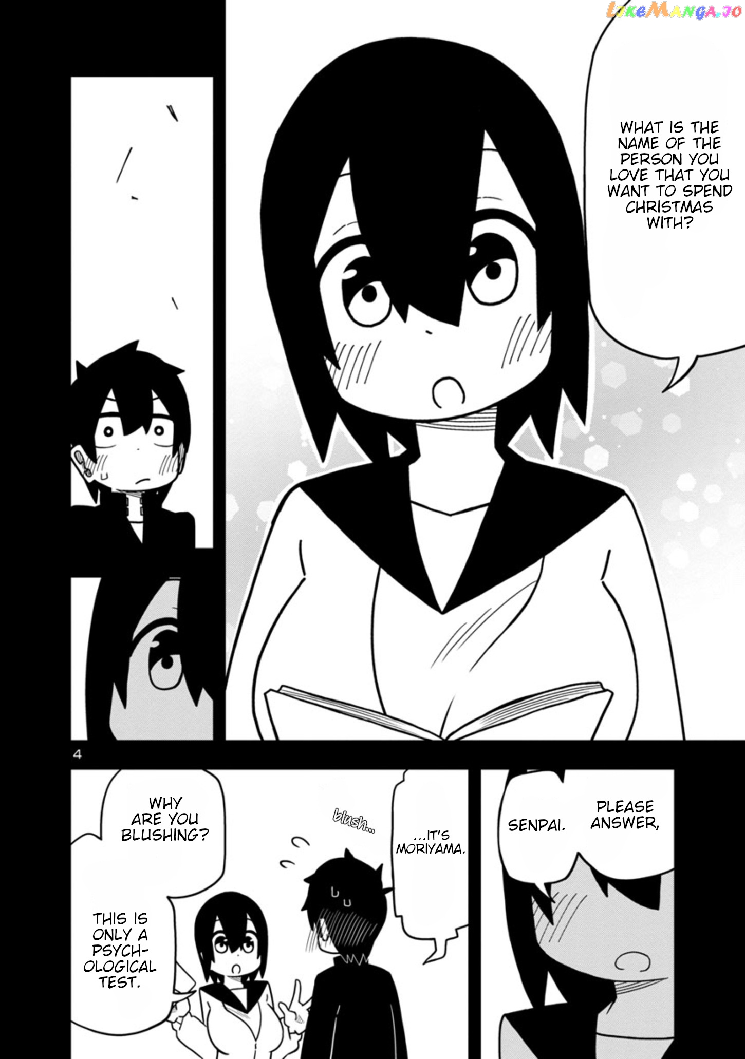 Kawaii Kouhai ni Iwasaretai chapter 37 - page 4